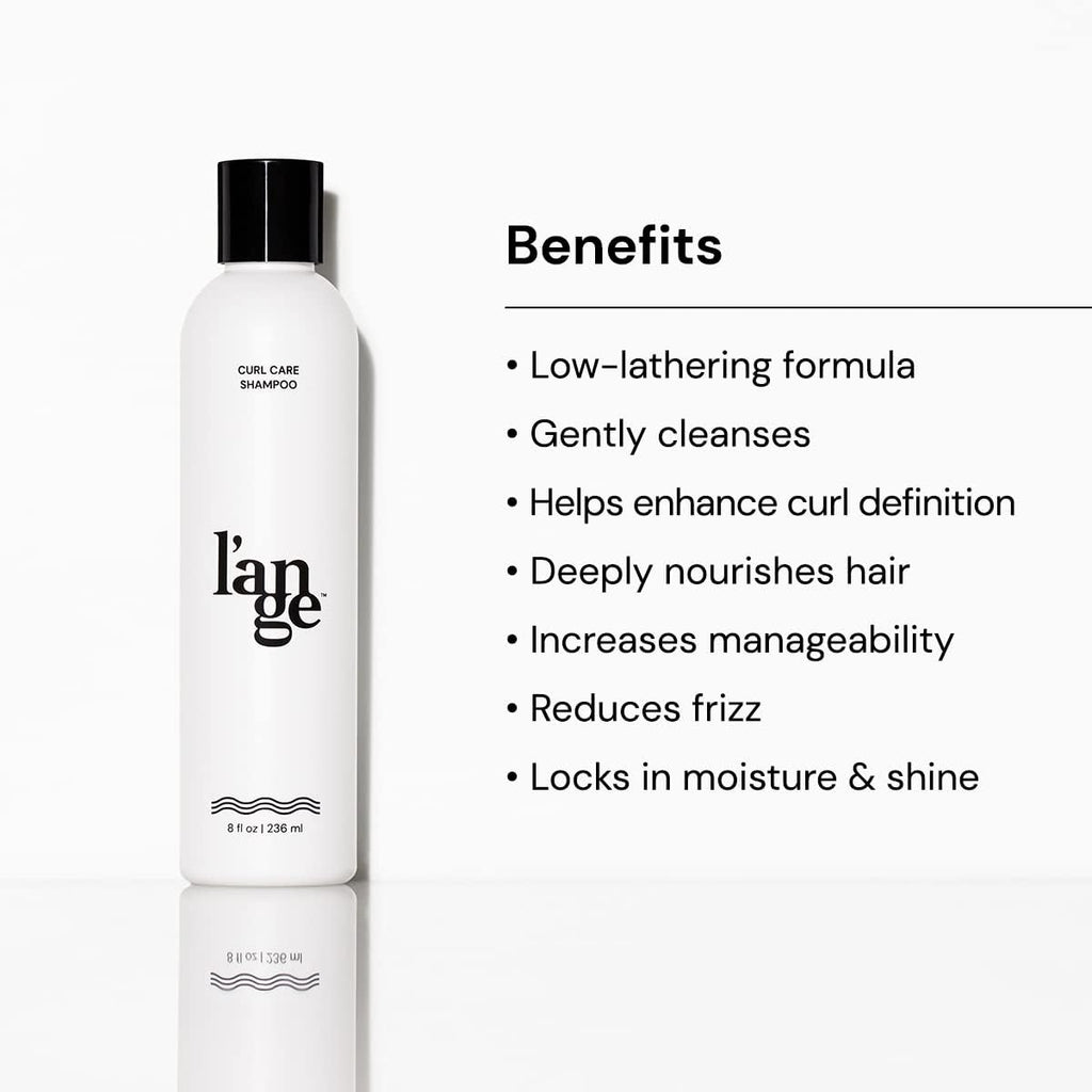 L'ANGE HAIR Curl Care Gentle Shampoo — Nourishing, Sulfate-Free for Defined Curls