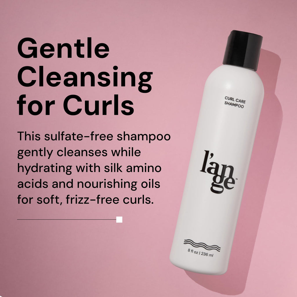 L'ANGE HAIR Curl Care Gentle Shampoo — Nourishing, Sulfate-Free for Defined Curls
