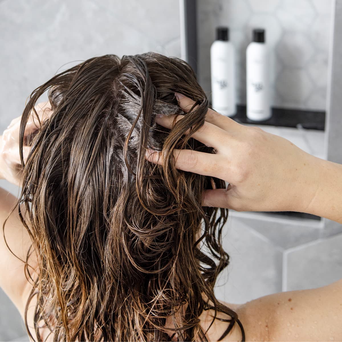 L'ANGE HAIR Detox Deep-Cleansing Charcoal Shampoo – Purify Scalp & Revitalize Hair