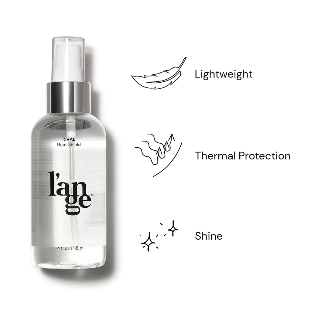 L'ANGE HAIR Rival Heat Shield | Heat Protection Spray with Keratin & Oils | 4 oz