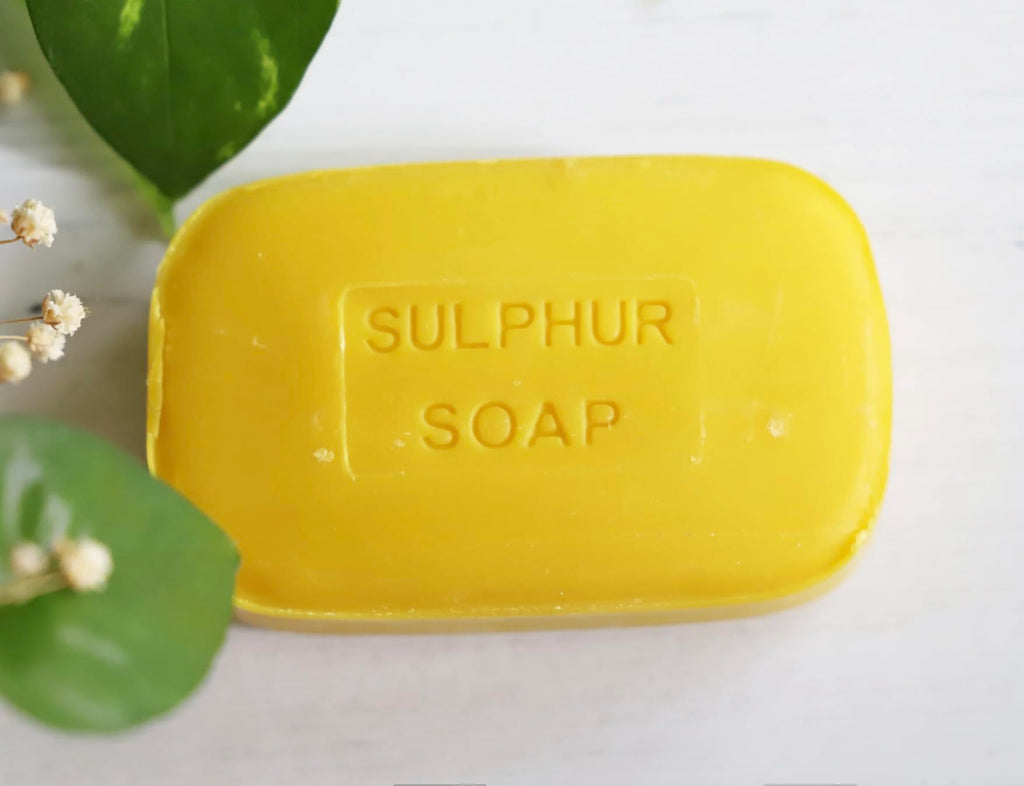Lanman & Kemp Sulfur Soap Bar (3.3 oz) – Pack of 4 | Natural Cleansing