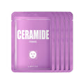 LAPCOS Ceramide Sheet Mask 5-Pack — Daily Moisture, Hydration & Firming