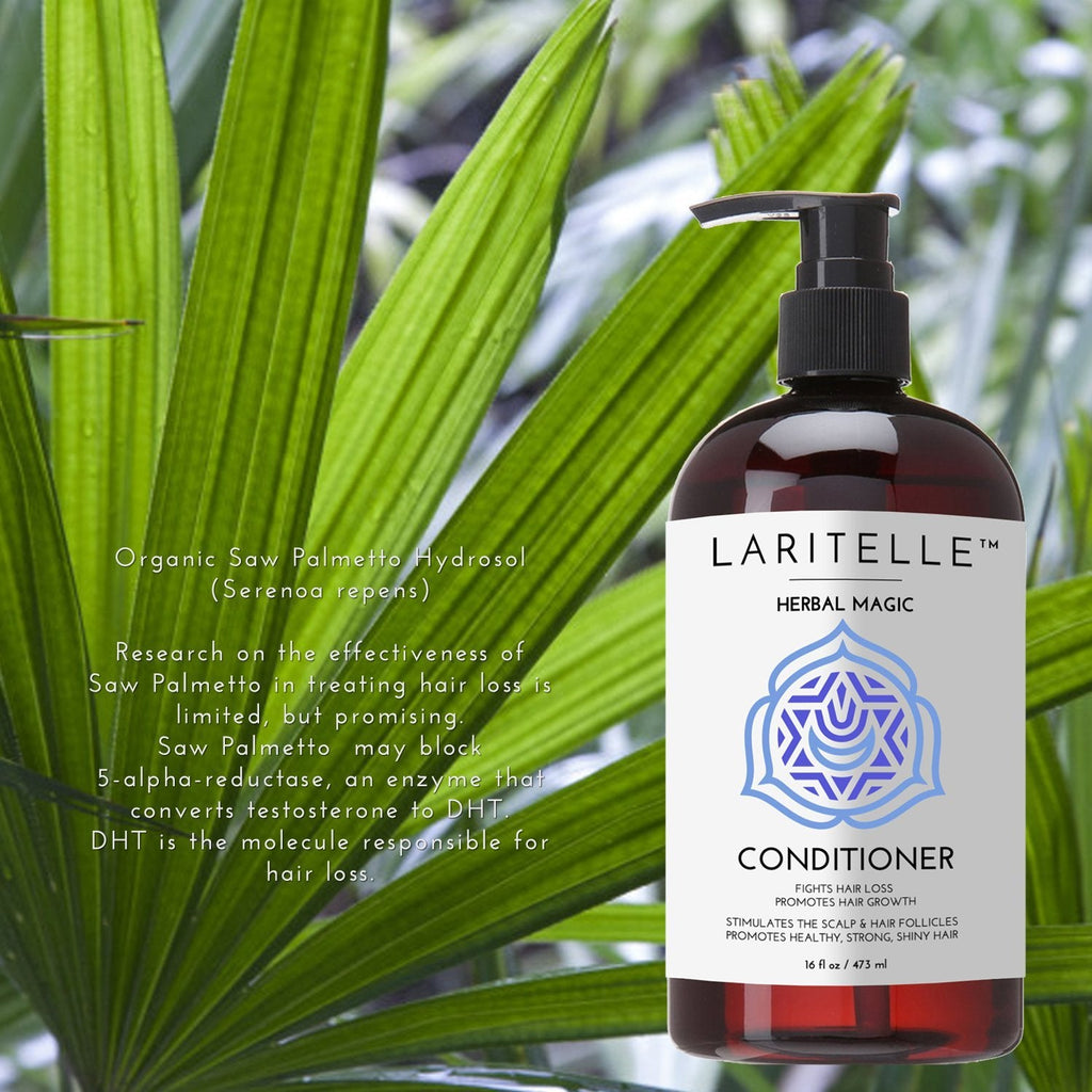 Laritelle Organic Conditioner 16 oz – Anti-Breakage & Hair Health (Rosemary & Saw Palmetto)