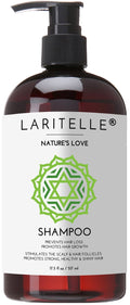 Laritelle Nature’s Love Organic Shampoo – 17.5 oz | Anti-Thinning Hair Growth, Color Safe, Made in California