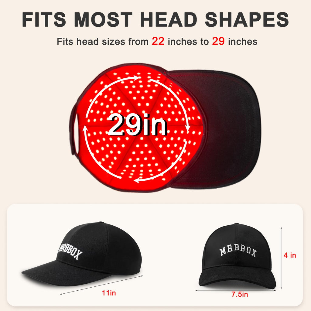Laser Hair Growth Cap — Non-Invasive Red & Infrared Light Therapy for Scalp