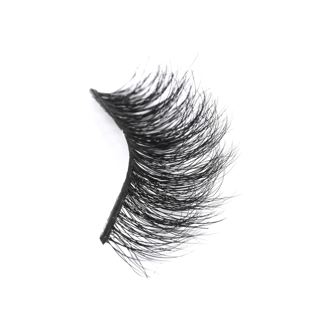 LASGOOS Luxurious 100% Mink Lashes 3D Eyelashes 12-16mm – Handmade, Cruelty-Free, 5 Pairs (A12)
