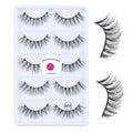 LASGOOS Luxurious 3D Siberian Mink Lashes A04 – Natural Look Wispy (5 Pairs)