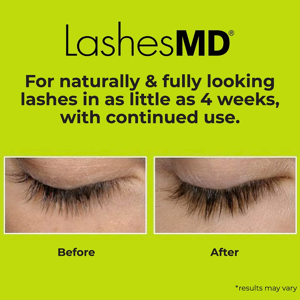 LashesMD Eyelash Growth Serum & Conditioner — Fuller Lashes & Brows in as Little as Four Weeks