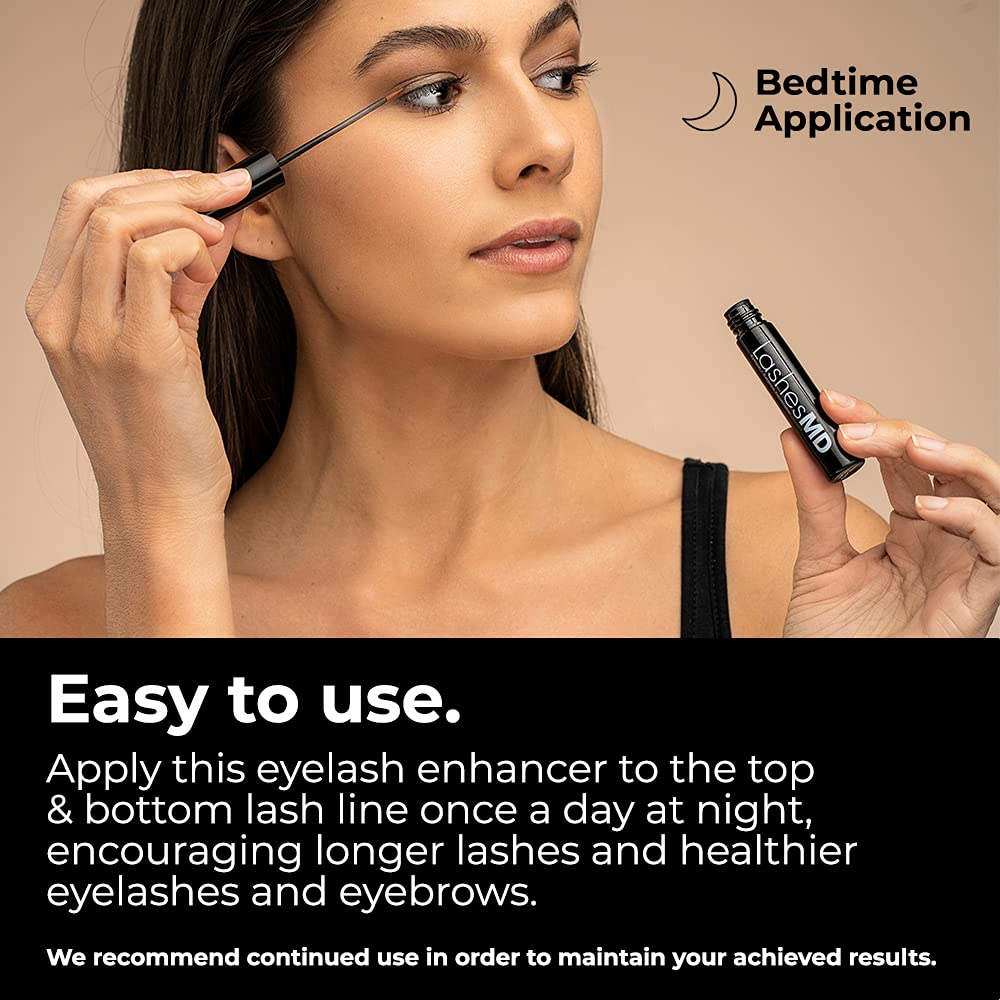 LashesMD Eyelash Growth Serum & Conditioner — Fuller Lashes & Brows in as Little as Four Weeks