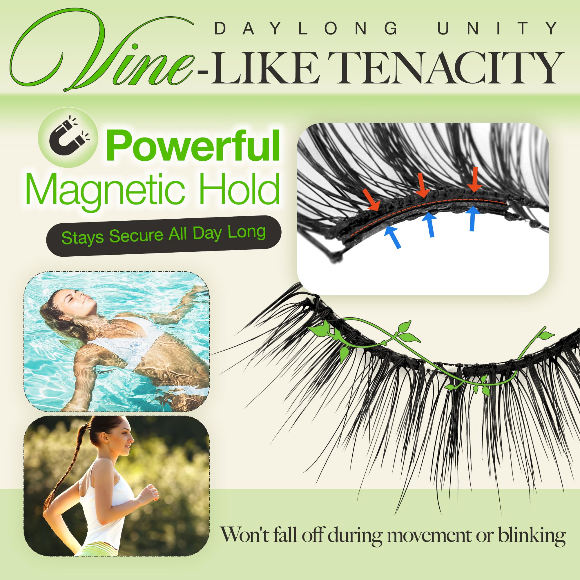 LASHVIEW Upgrade Soft Magnetic Eyelashes with Applicator – No Glue Needed, Reusable, All-Day Comfort