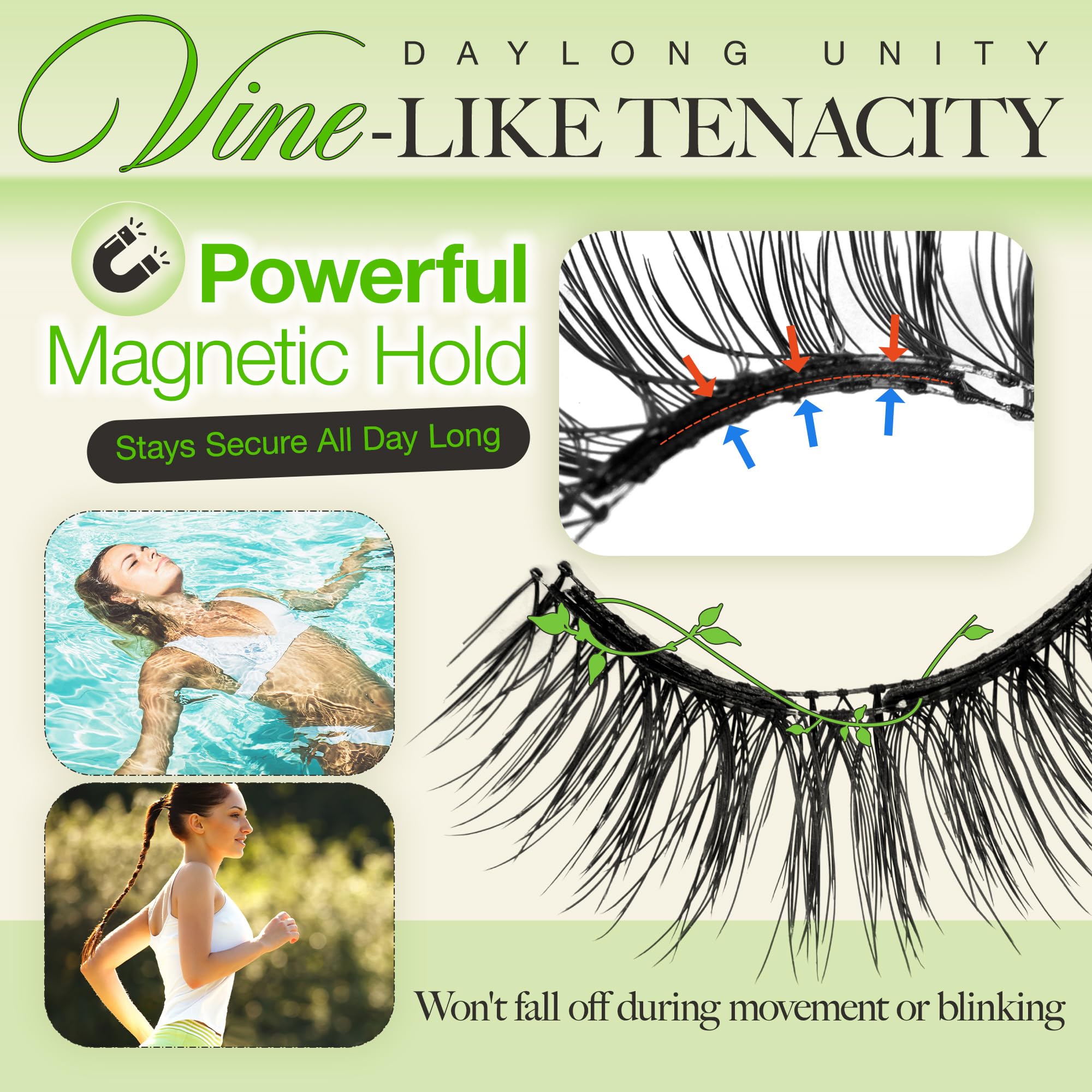 LASHVIEW Upgrade Soft Magnetic Eyelashes with Applicator | Reusable, Glue-Free, All-Day Comfort