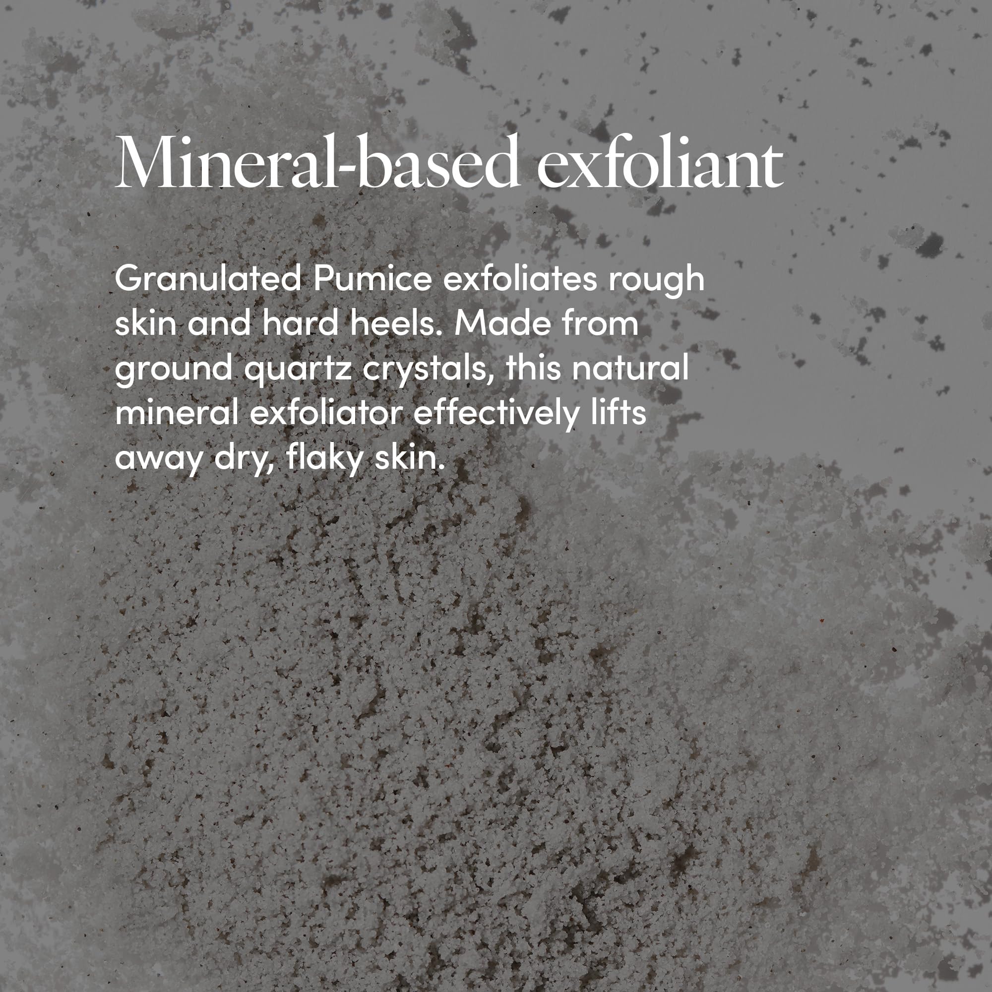 LATHER Foot Scrub with Pumice Stone – Gentle Foaming Exfoliator for Soft Feet | 4 Oz