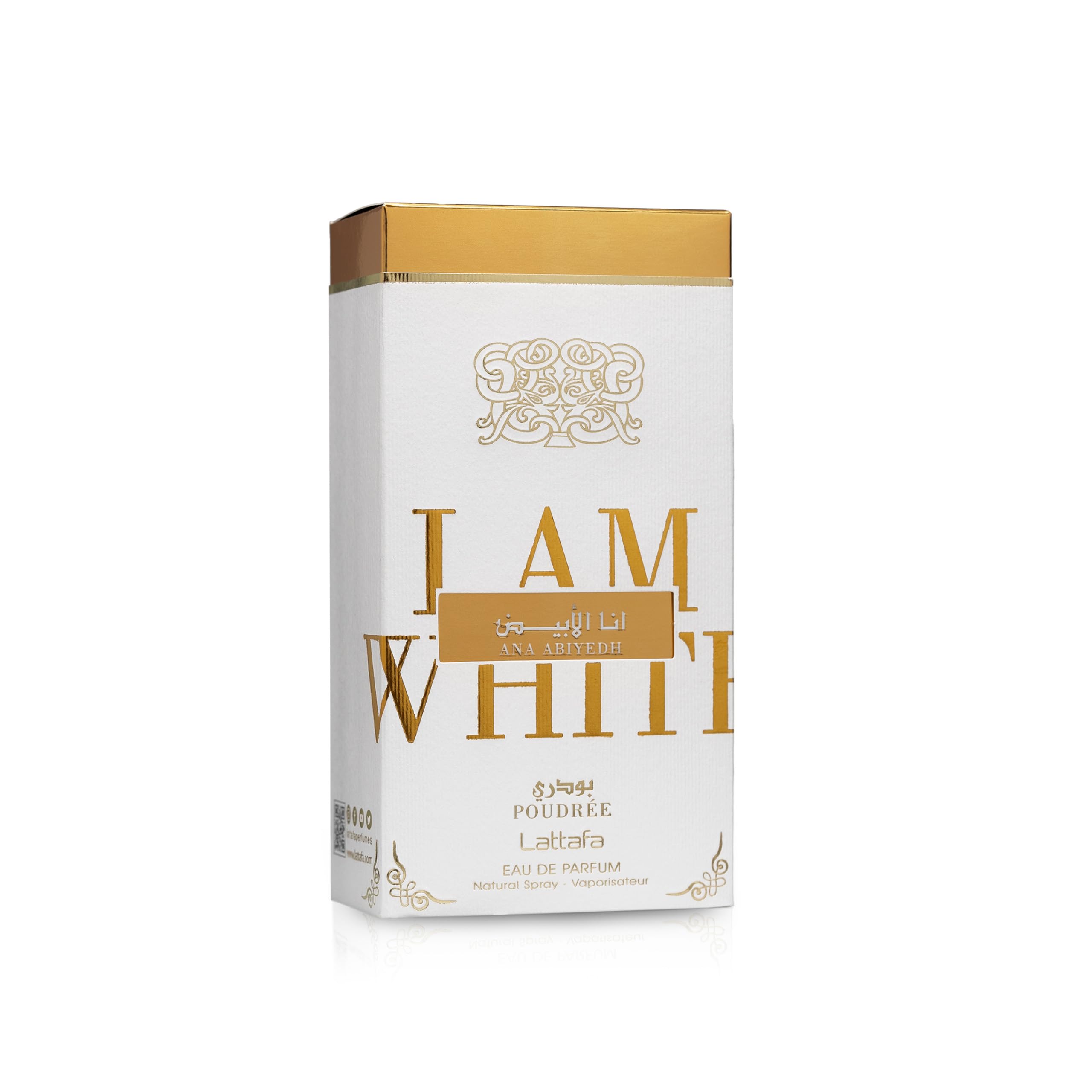 Lattafa Ana Abiyedh Poudree Eau de Parfum for Women – 60 ml