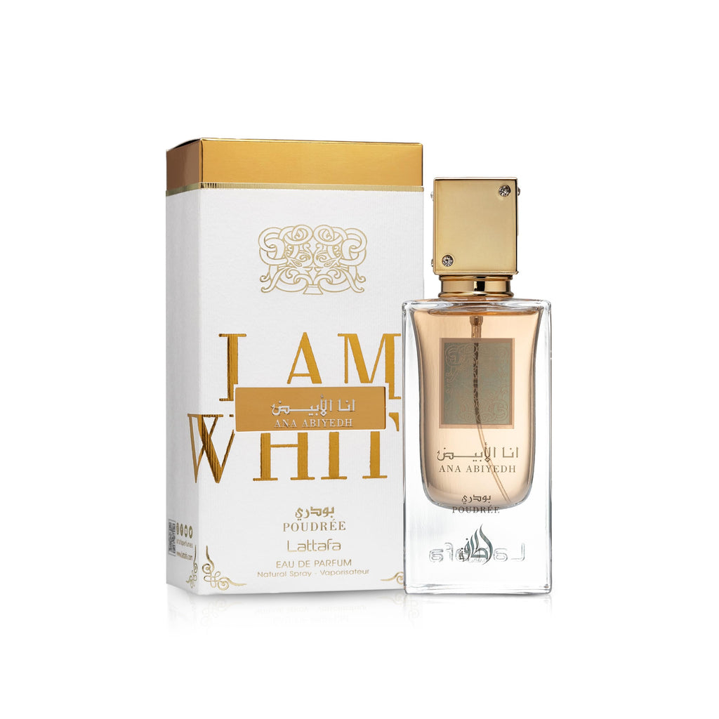 Lattafa Ana Abiyedh Poudree Eau de Parfum for Women – 60 ml