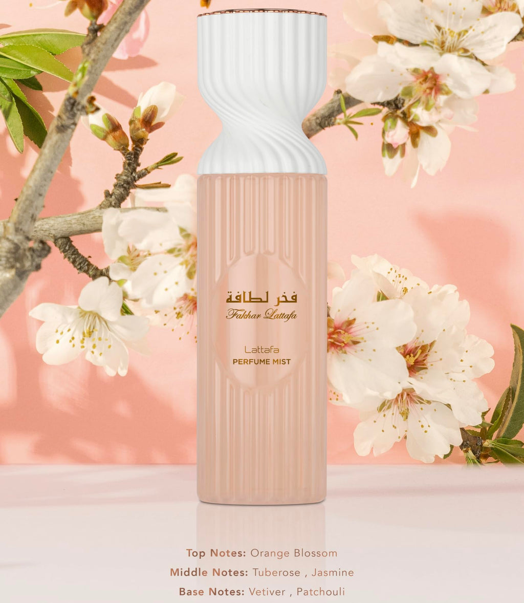 Lattafa Fakhar Perfume Mist 250ml – Elegant Floral & Woody Scent