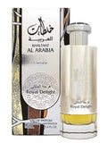Lattafa Khaltaat Al Arabia Royal Delight (Silver) – Unisex EDP Spray, 3.4 oz