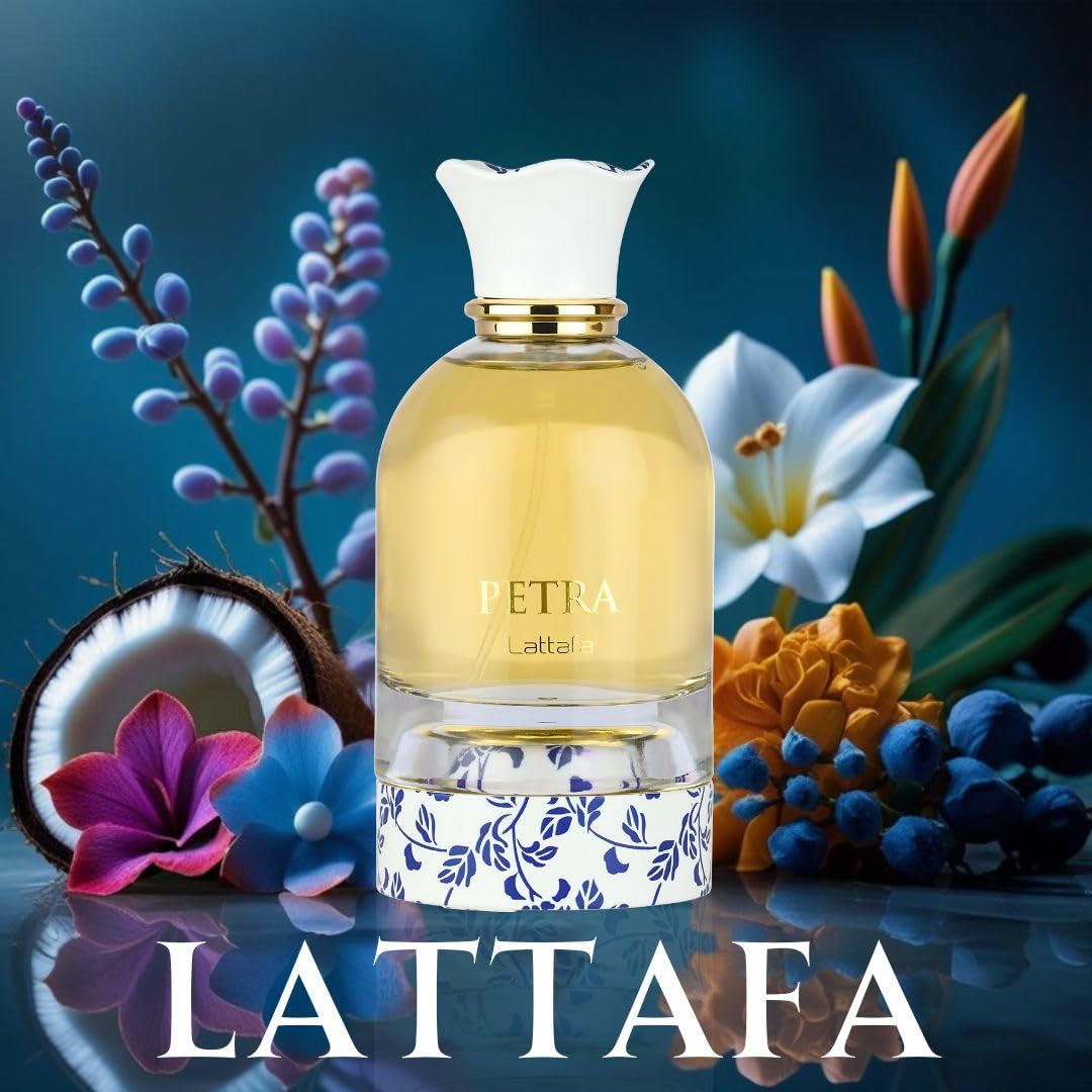 Lattafa Petra EDP for Women – 100ml | Plum, Tuberose & Vanilla