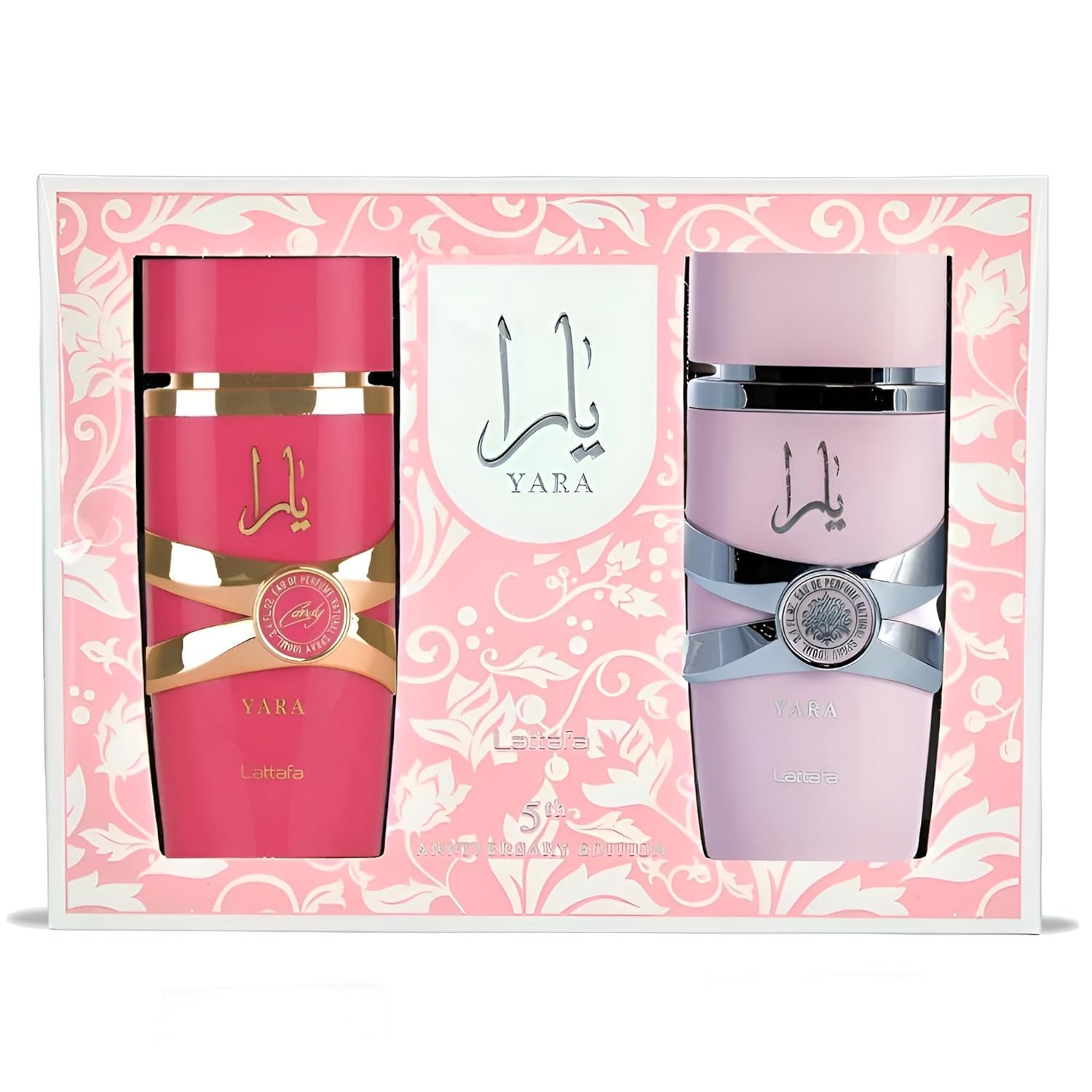 Lattafa Yara & Yara Candy EDP Sprays 100ml Gift Set – Sweet Floral & Fruity Fragrances