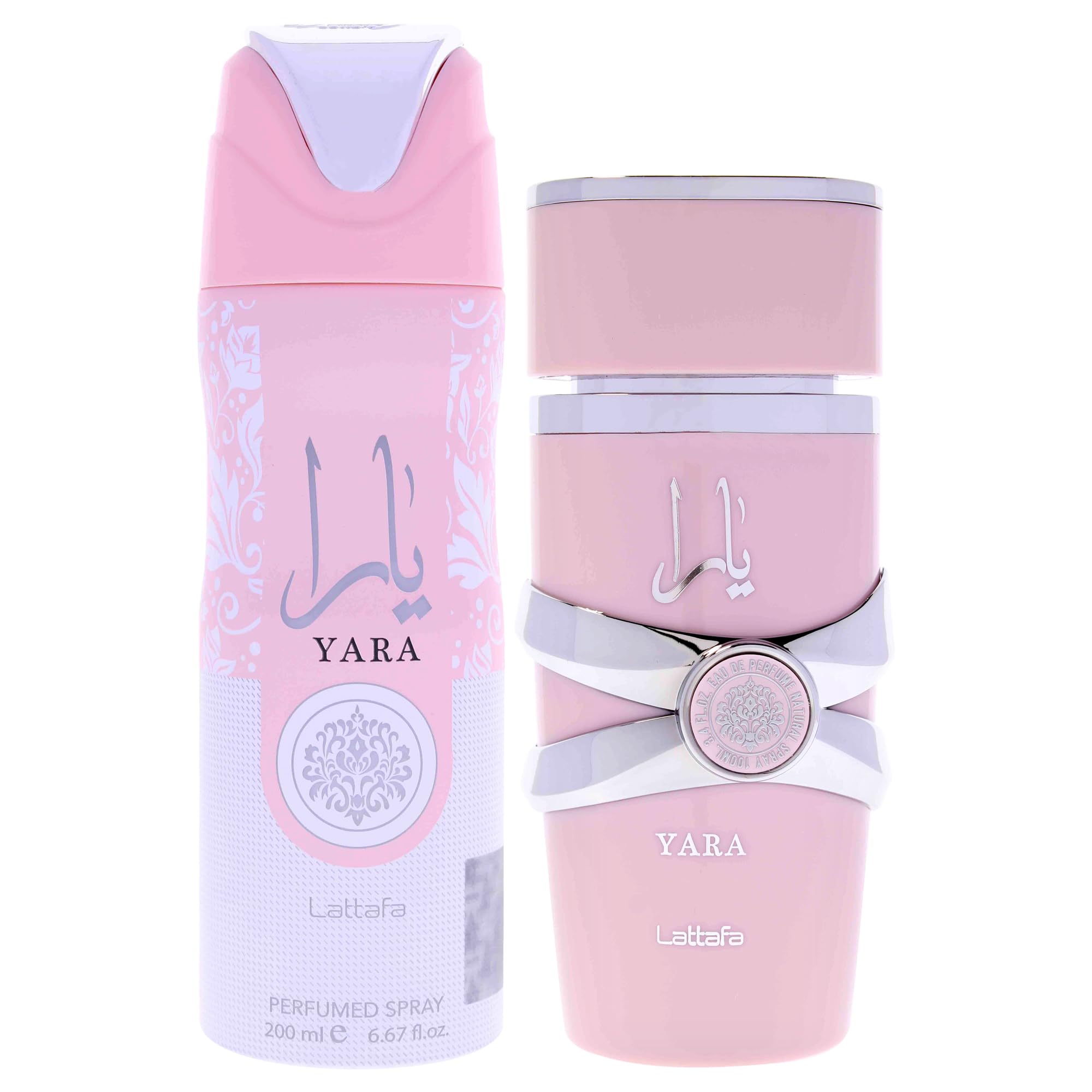Lattafa Yara Gift Set 2 Piece | Heliotrope, Orchid, Tangerine & Vanilla