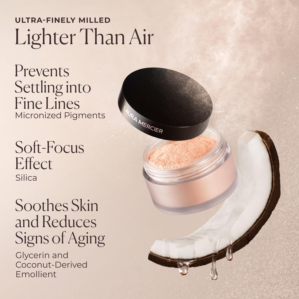 Laura Mercier Secret Brightening Under-Eye Setting Powder — Peach & Pink Pigments