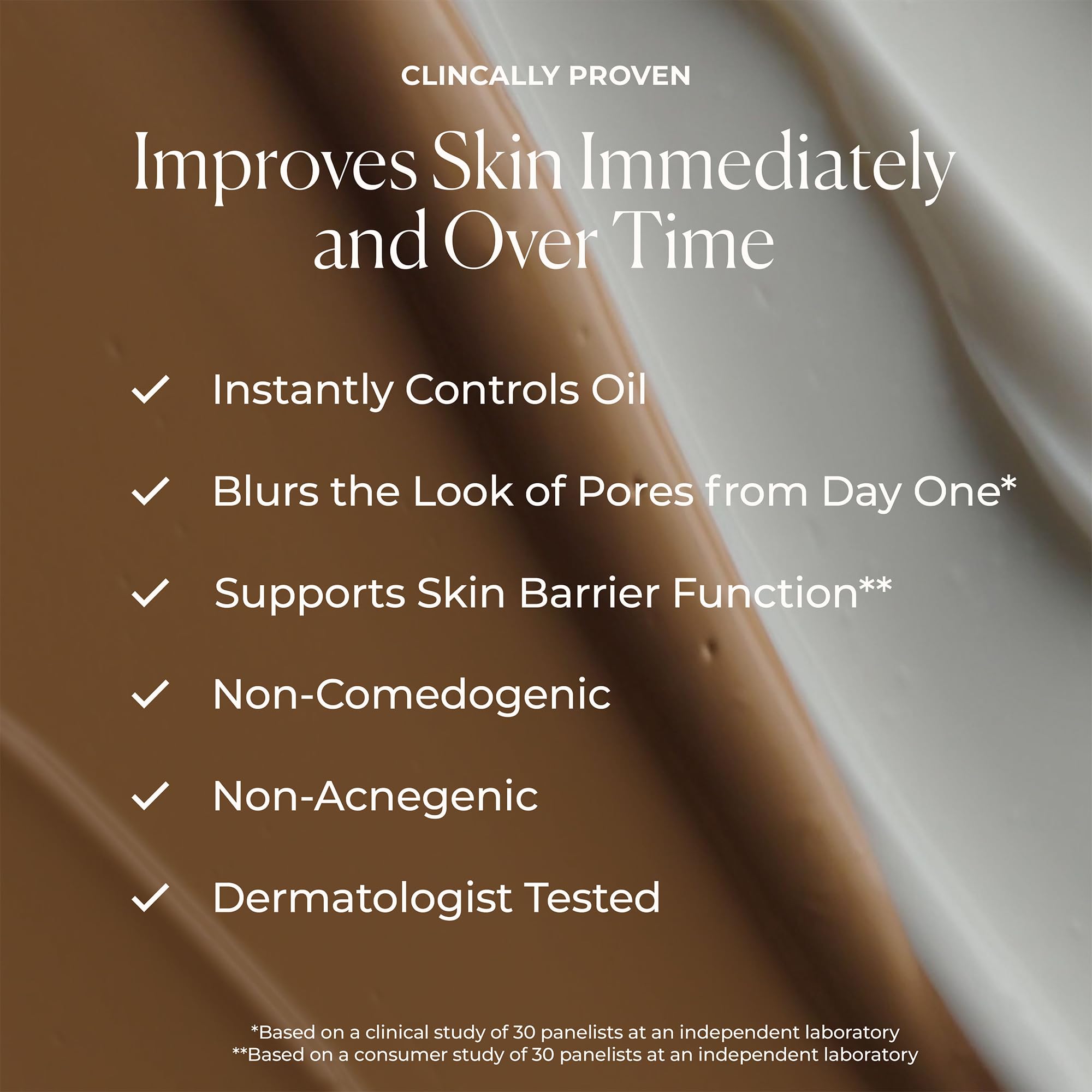 Laura Mercier Tinted Moisturizer Blurred Matte SPF 30 – Shine Control, Pore Blur, Sheer to Light (3C Fawn)
