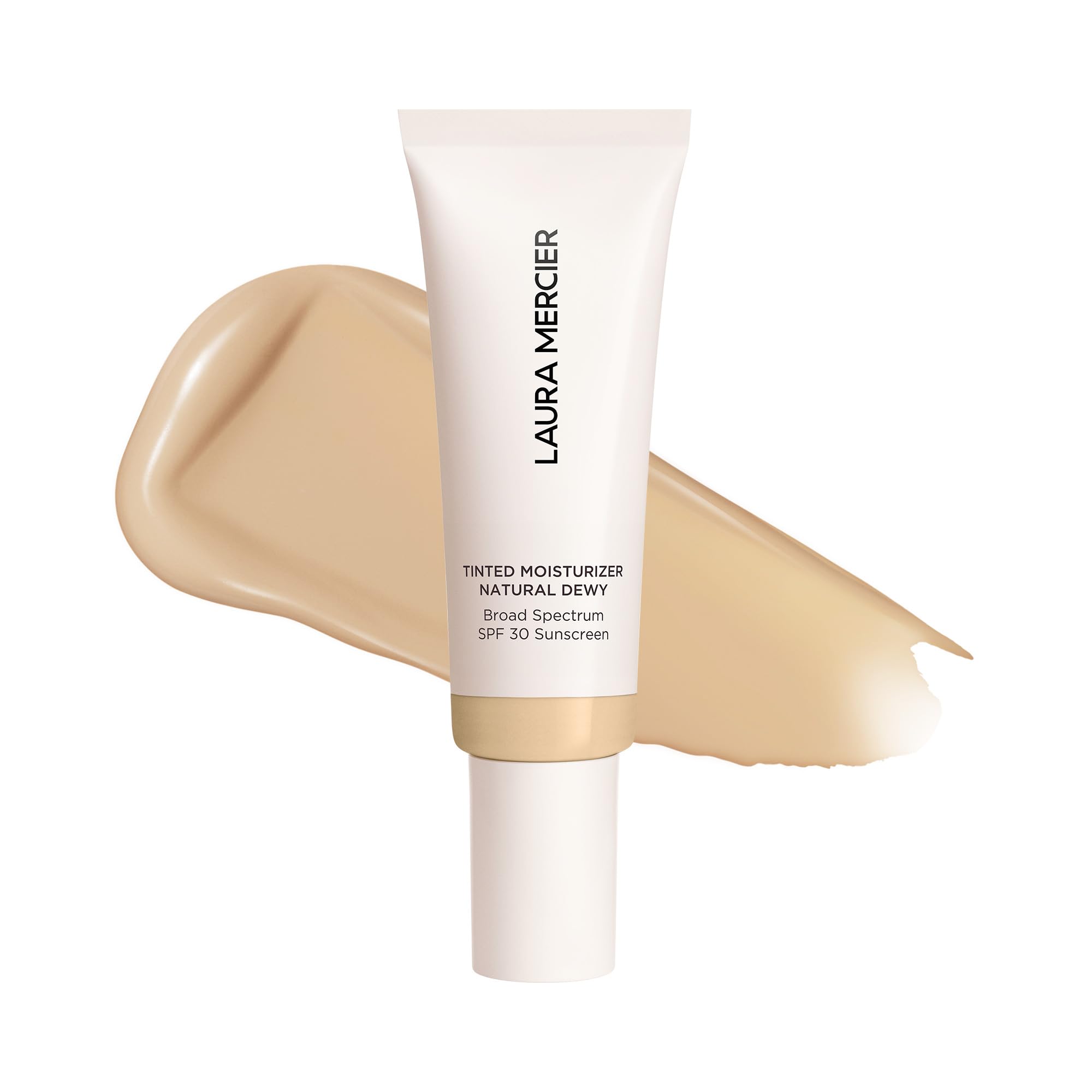 Laura Mercier Tinted Moisturizer Natural Dewy SPF 30 | 24HR Hydration & Buildable Sheer-to-Light Coverage