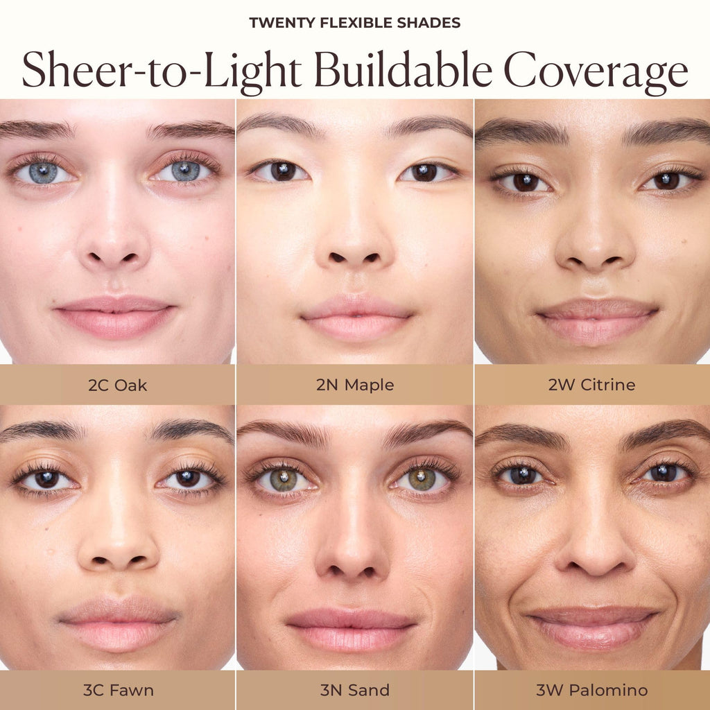 Laura Mercier Tinted Moisturizer Natural Dewy SPF 30 – 24HR Hydration, Sheer to Light Coverage, Sand