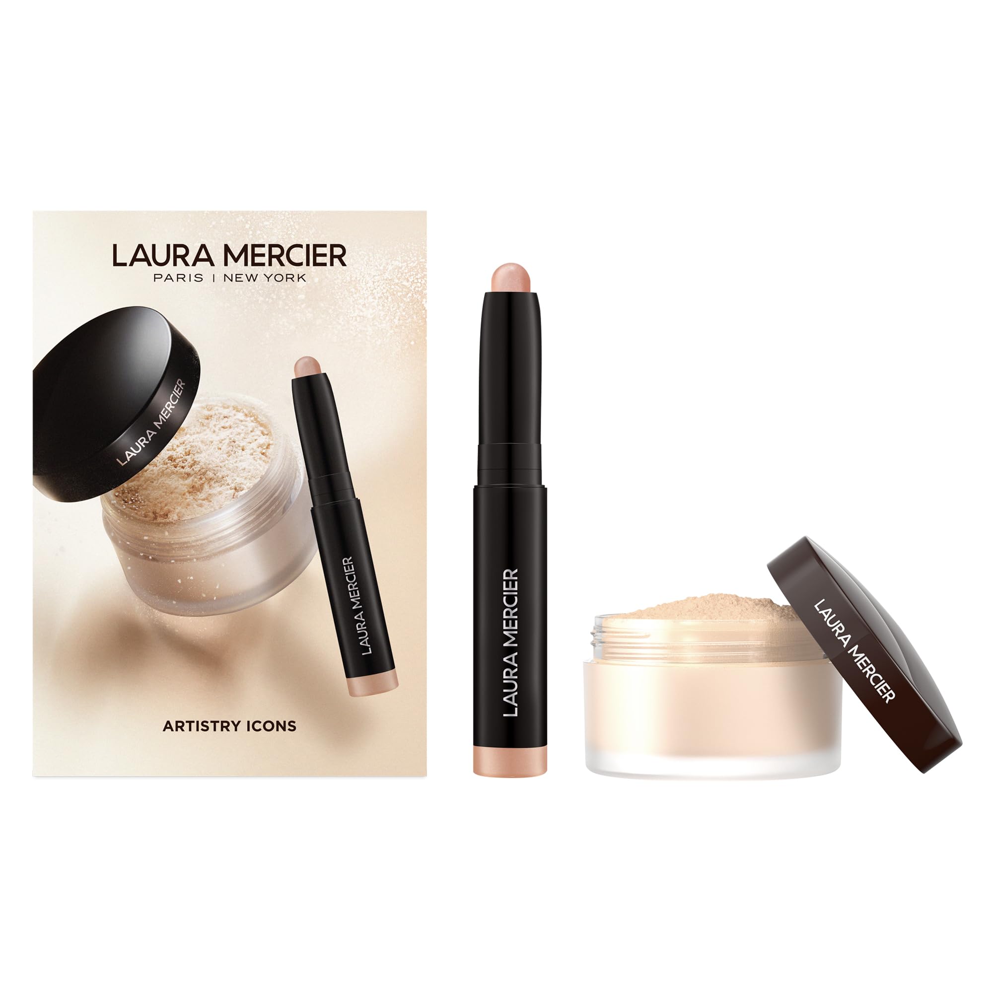 Laura Mercier Translucent Loose Setting Powder Gift Set — 24HR Shine Control