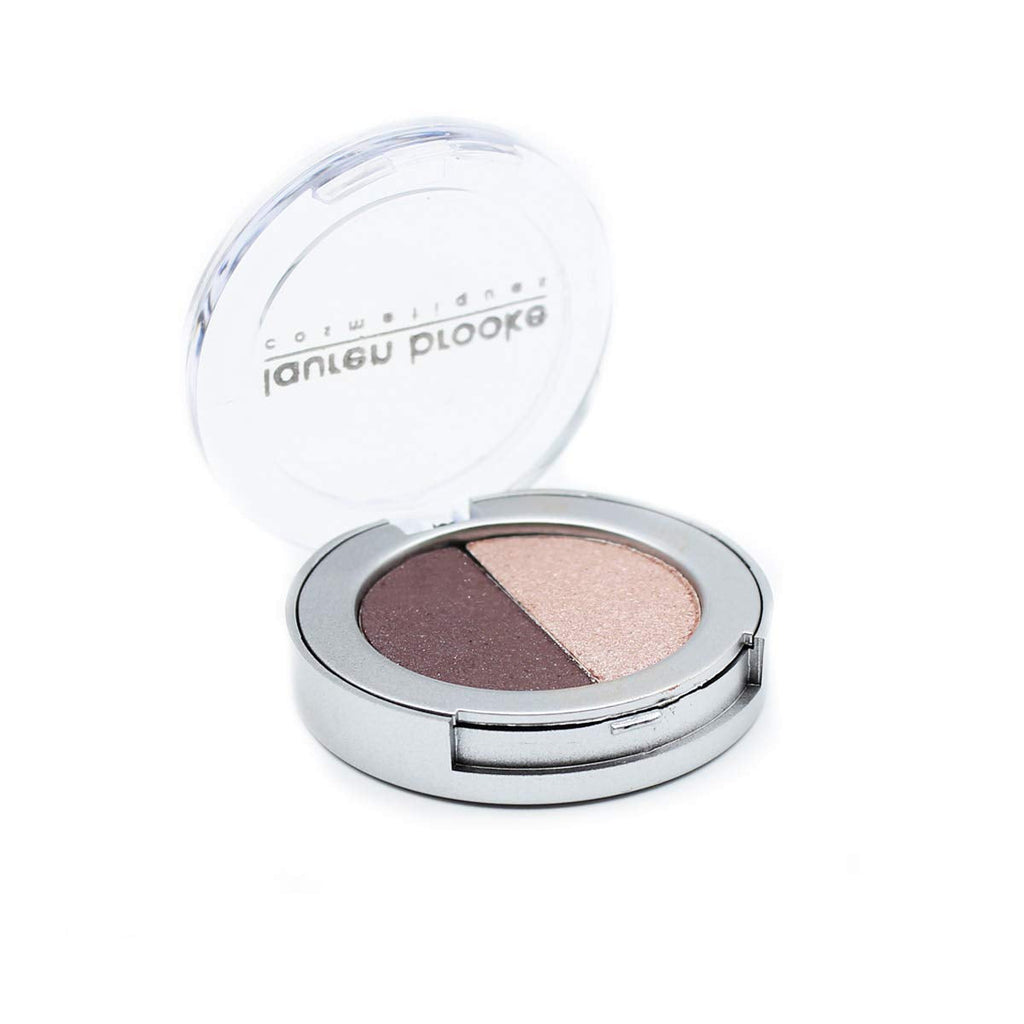 Lauren Brooke Cosmetiques Pressed Eyeshadow Duo – Tanzi & Moon Dust, Organic Vegan