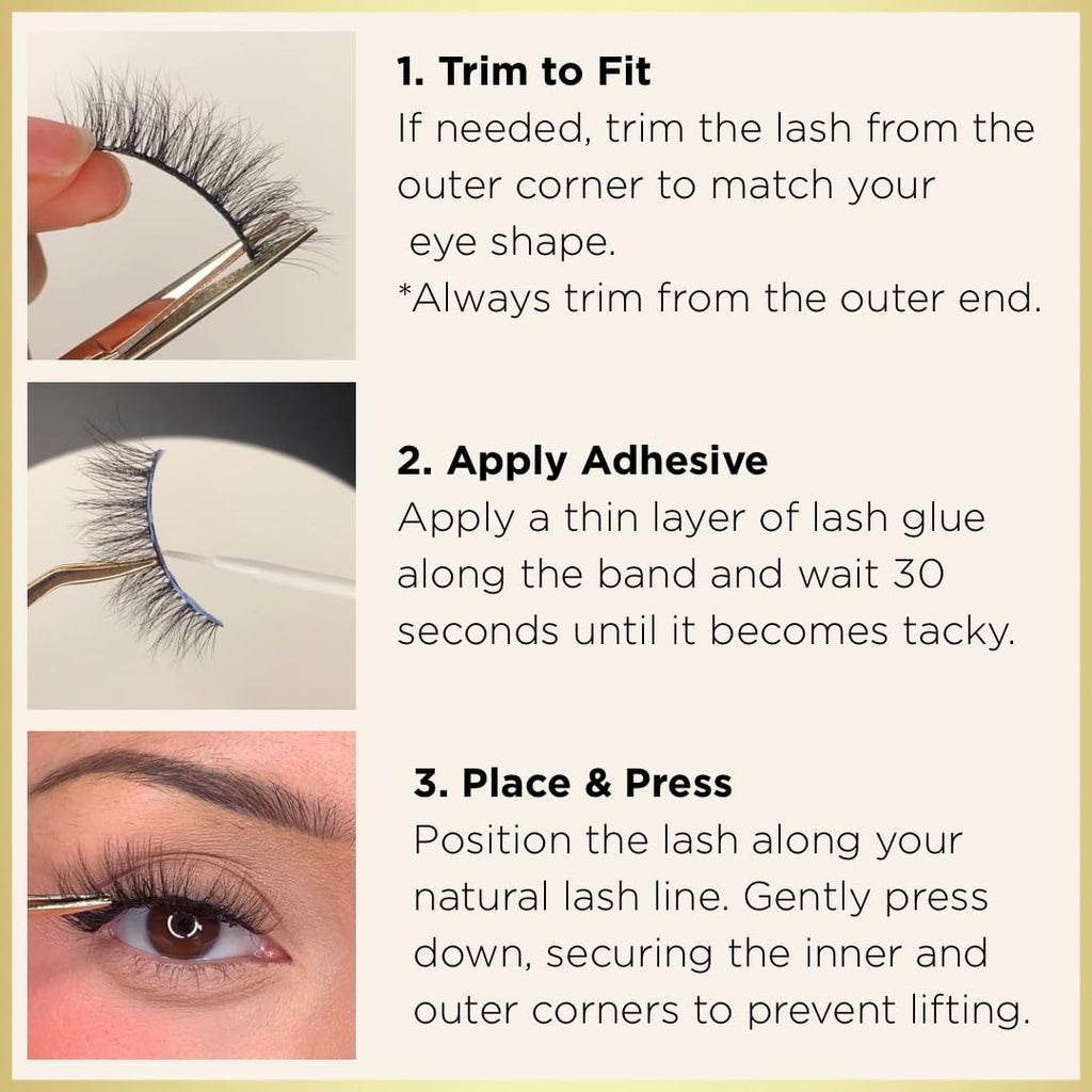 PRECIOUS Petite Lashes by Lavaa Beauty | Wispy 3D Faux Mink