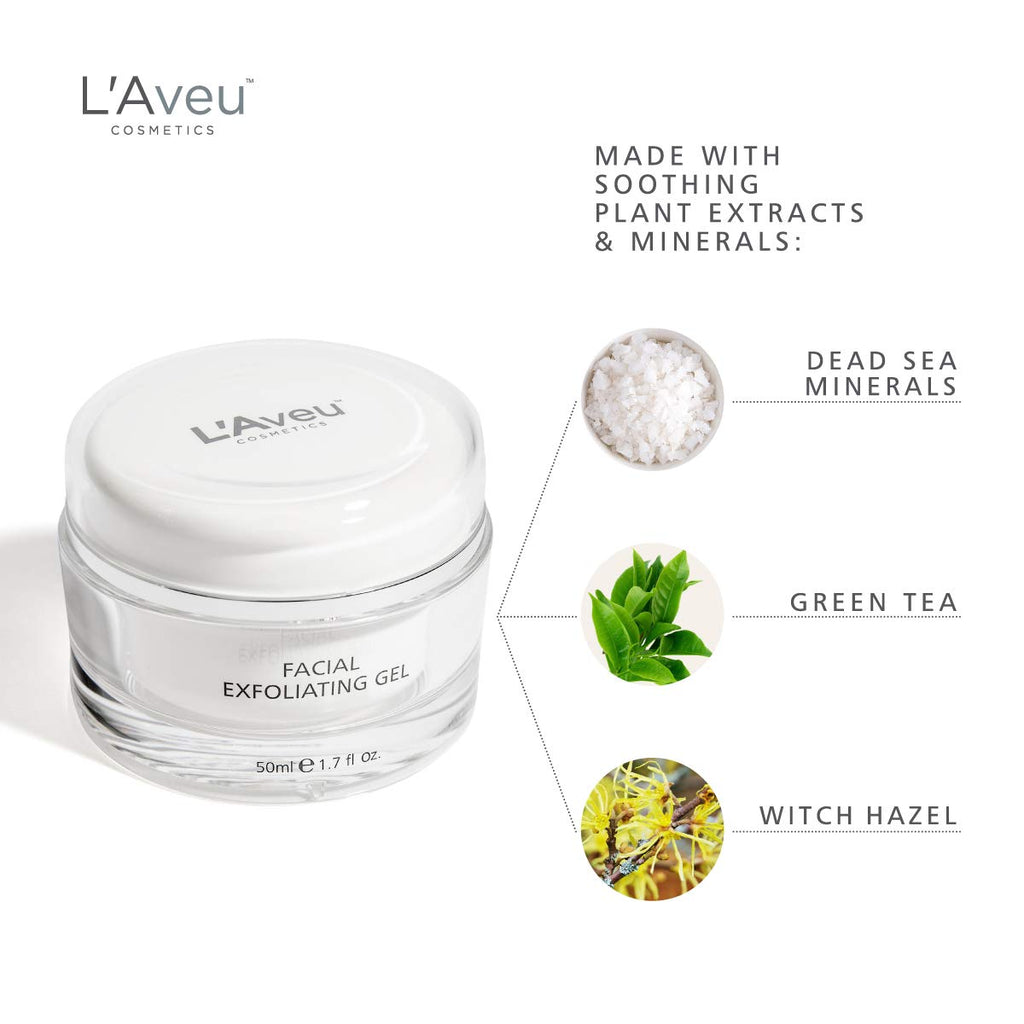 L'Aveu Facial Exfoliating Gel 50ml | Gentle, Hydrating Exfoliant by L'Aveu Cosmetics