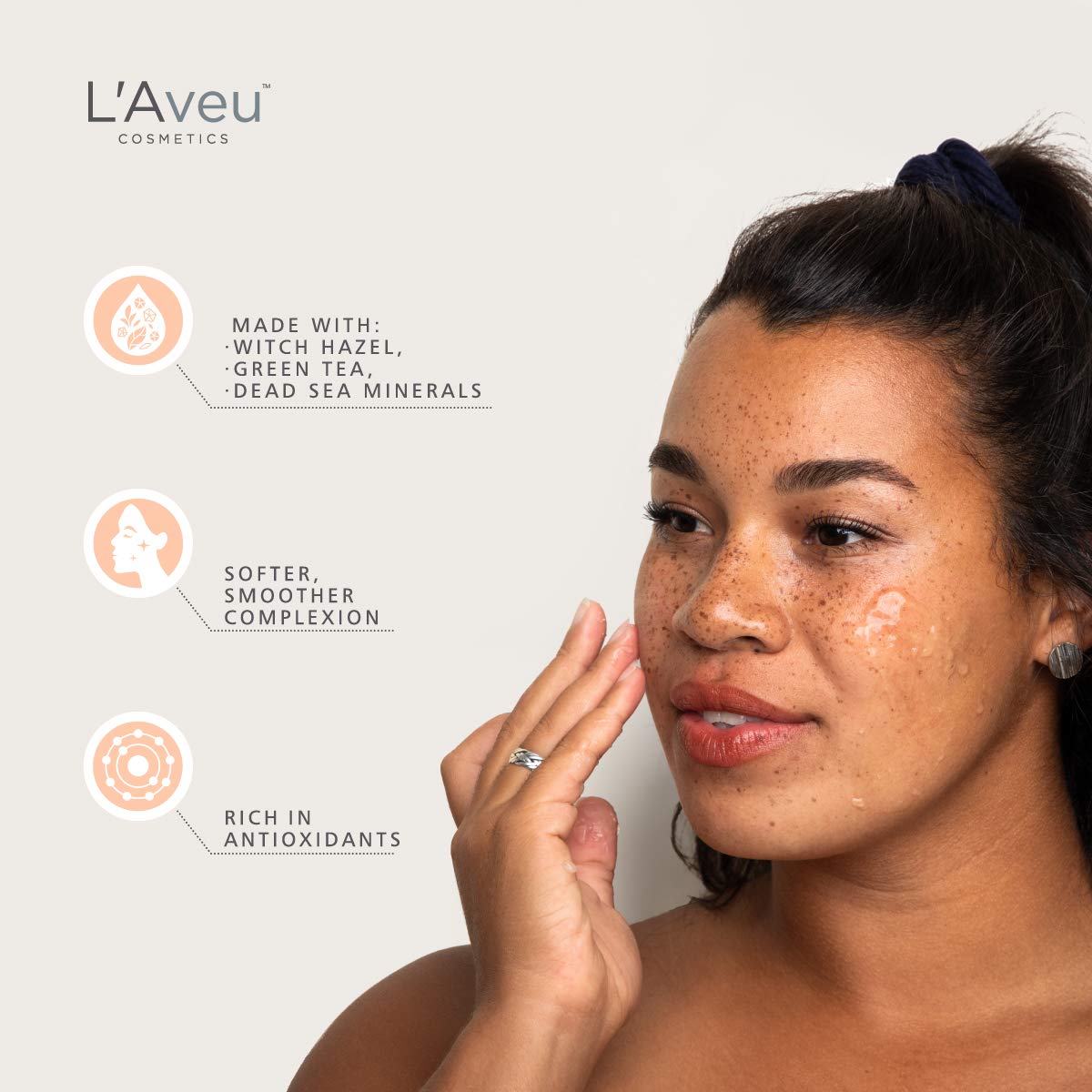 L'Aveu Facial Exfoliating Gel 50ml | Gentle, Hydrating Exfoliant by L'Aveu Cosmetics