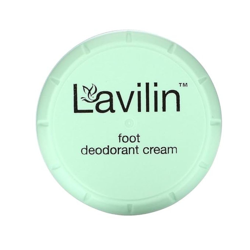 Lavilin Foot Deodorant Cream – 7 Days Odor Control, Aluminum-Free (12.5g)