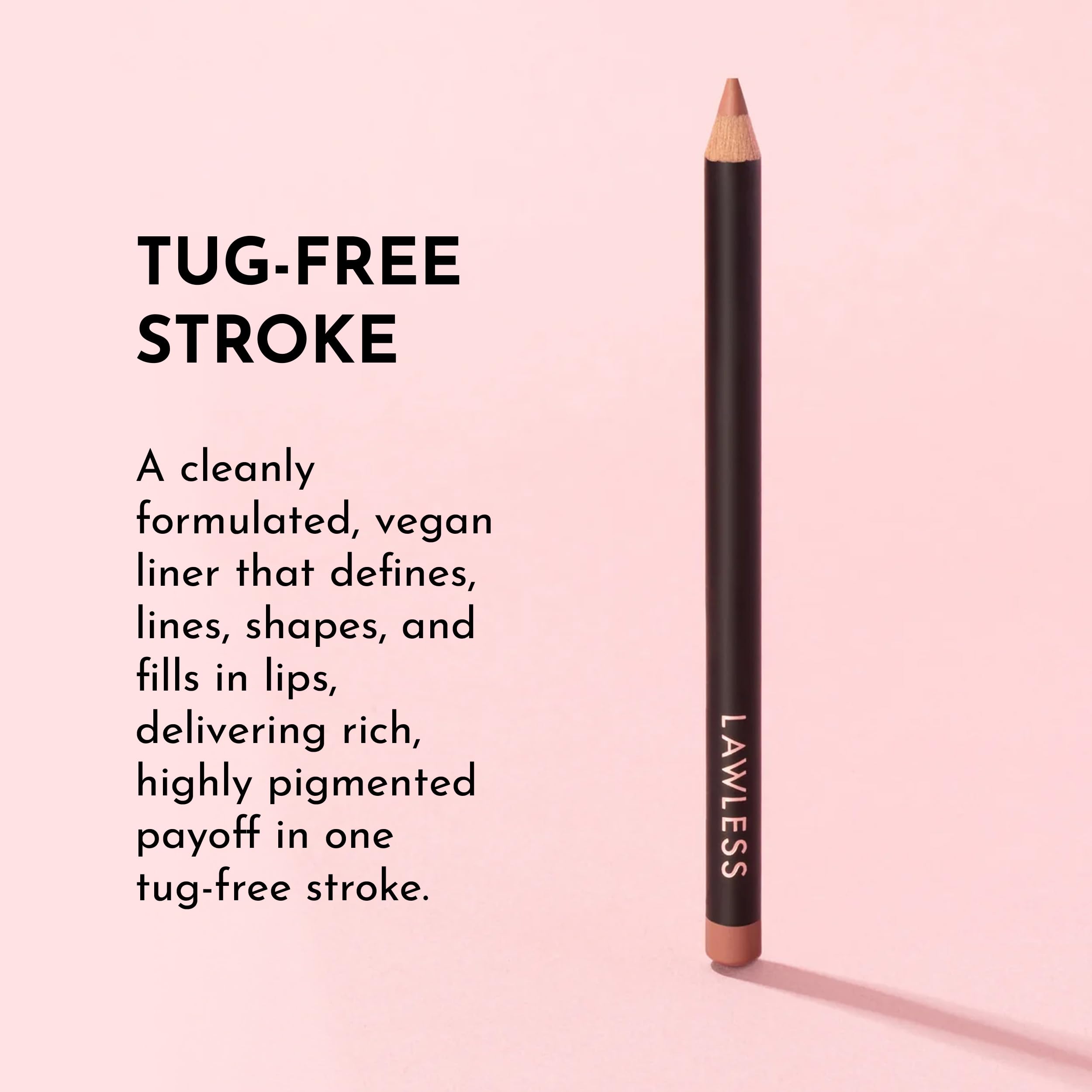Lawless Forget The Filler Definer Liner Nude Honey | Precise Lip Definition