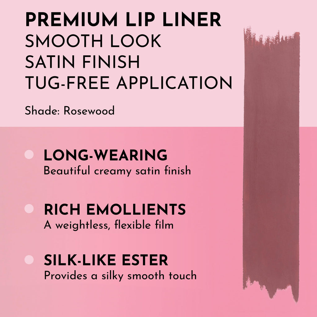 Lawless Forget the Filler Definer Liner Rosewood | Creamy Lip Pencil by LAWLESS