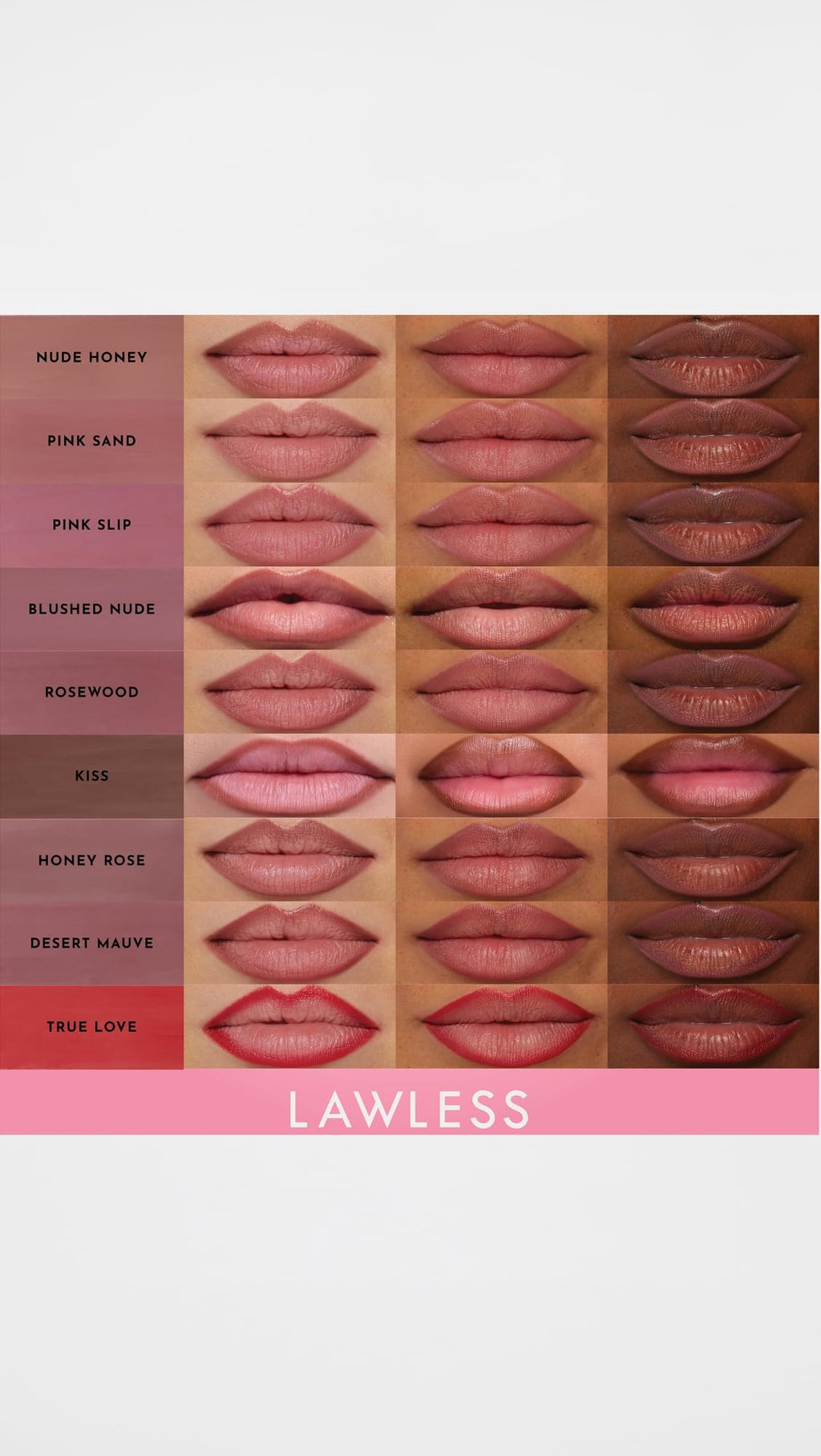 Lawless Forget The Filler Definer Liner - Blushed Nude | Lip Plumping Gloss