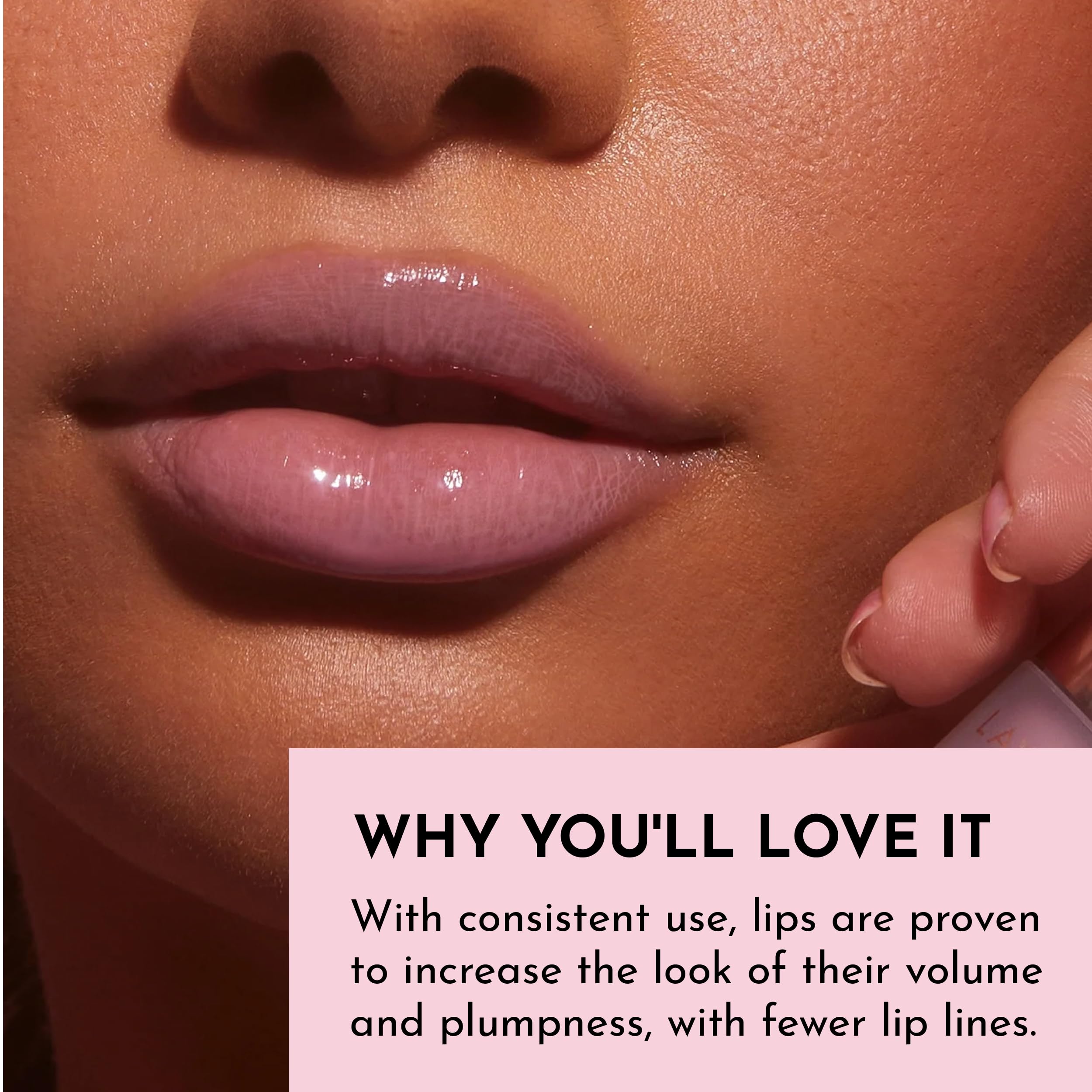 Lawless Forget The Filler Lip Plumper Line Gloss – Lavender Sorbet
