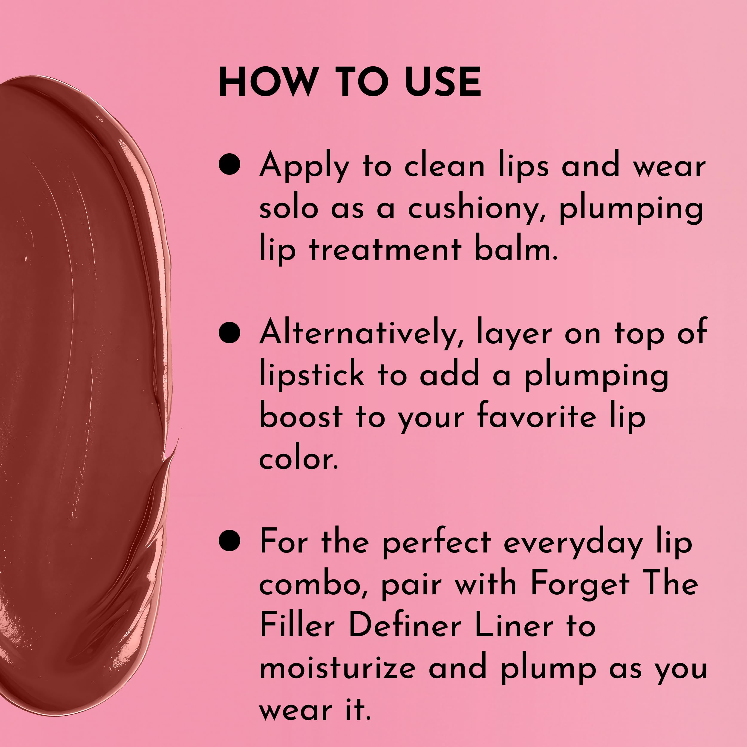 LAWLESS Forget the Filler Lip-Plumping Balm – Georgie Tint, 0.09 oz