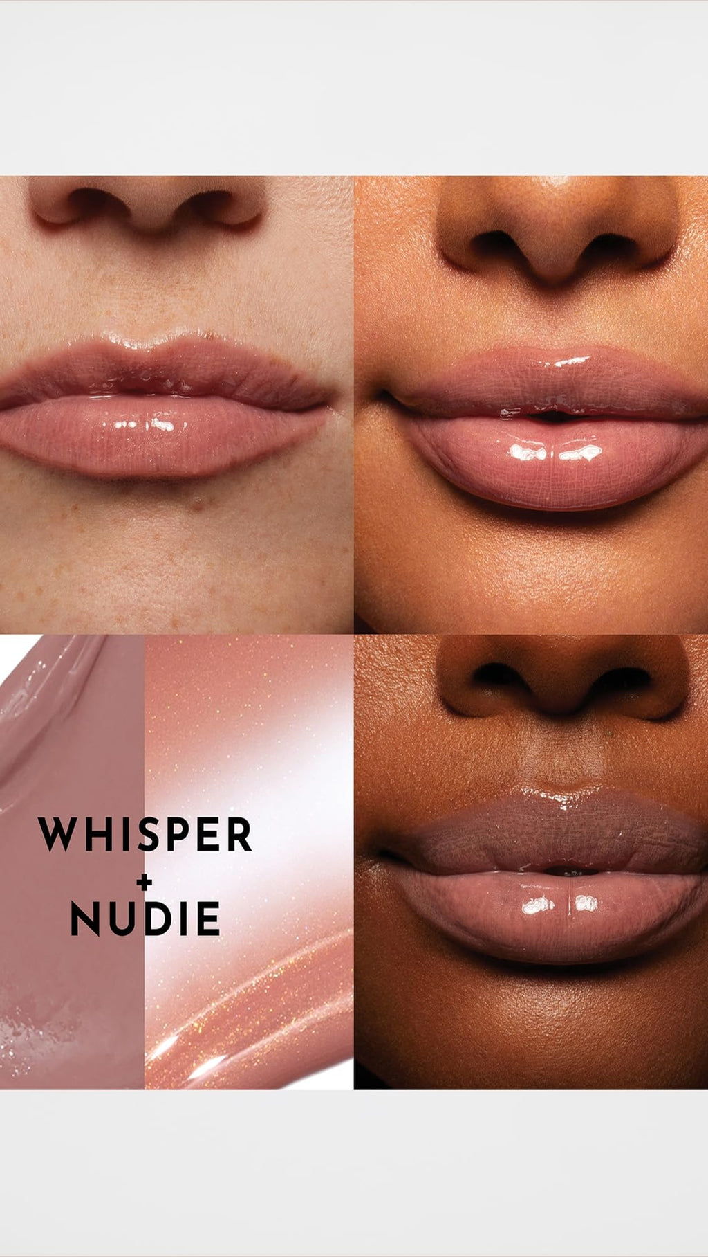 Lawless Lip Twin Bundle Nudie Pink – Plumping Gloss + Tinted Balm (2 Count)