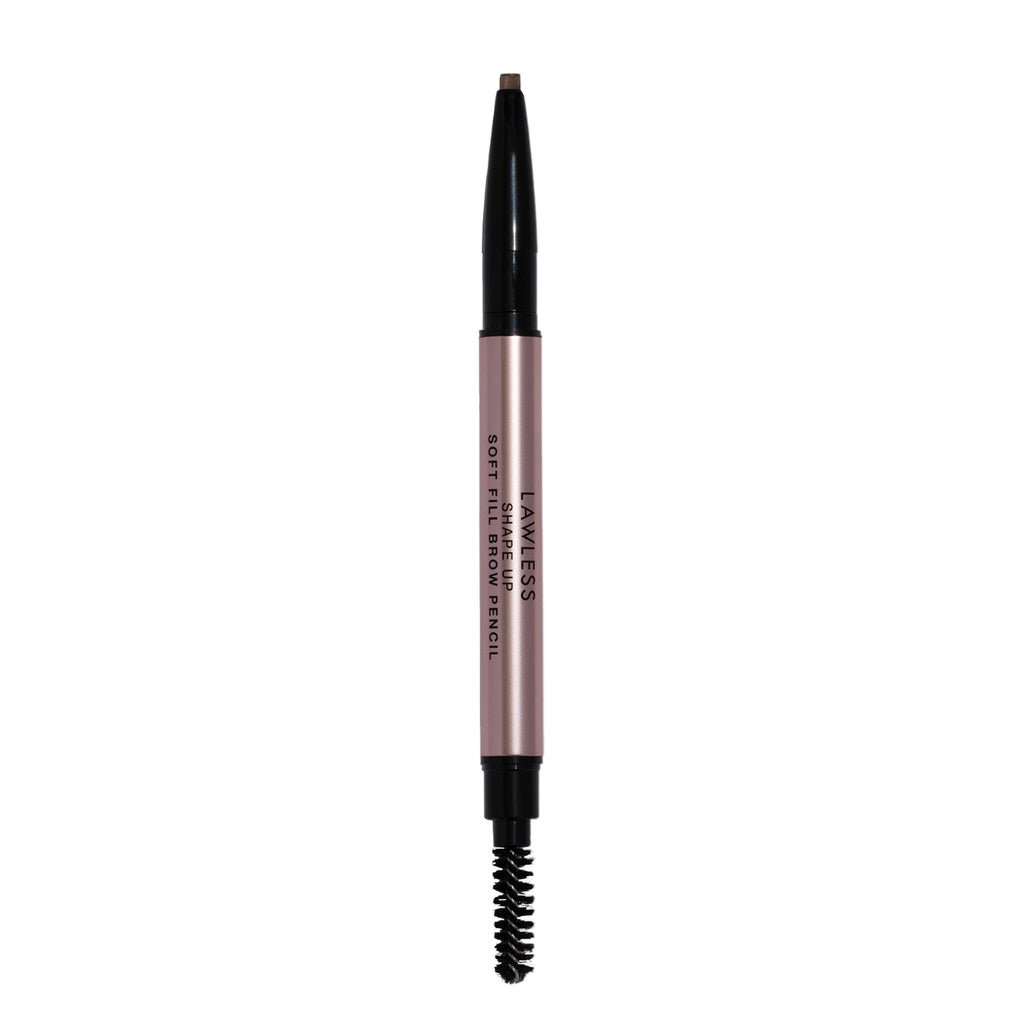 LAWLESS Shape Up Soft Fill Brow Pencil – Teddy Bear Brown, Long-Wear Natural Definition
