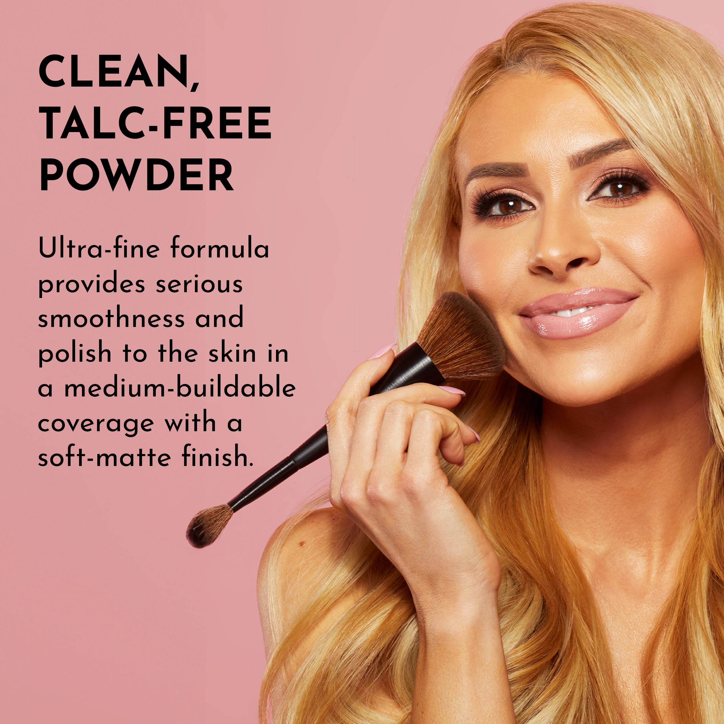 LAWLESS Women's Talc-Free Skin Smoothing Powder – Medium Tan, 0.34 oz