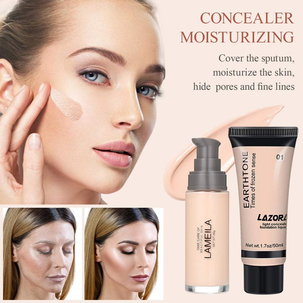 LAZORA Makeup Kit for Women – All-In-One Full Set Box2