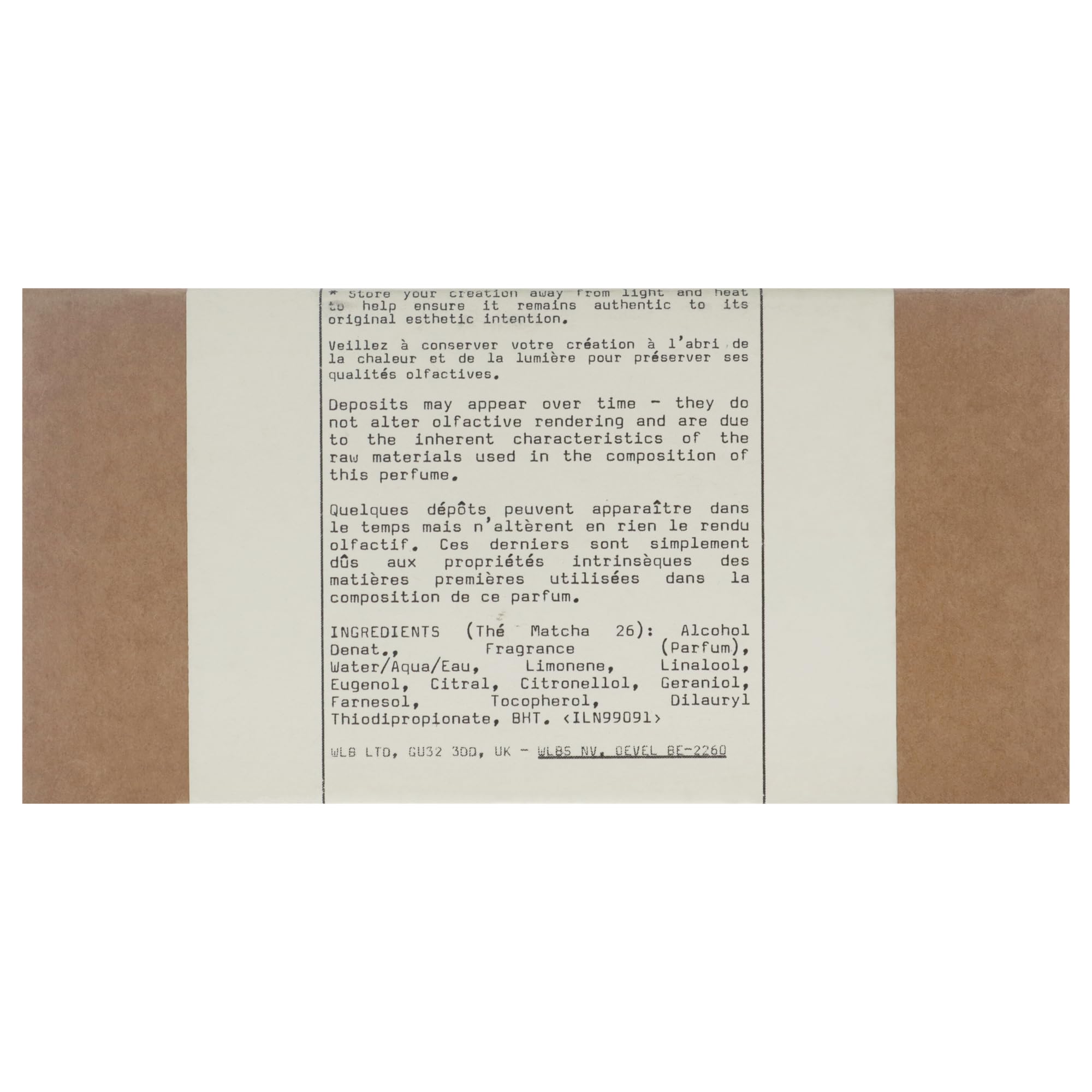 Le Labo The Matcha 26 – Unisex EDP Spray 1.7 oz | Tea-Inspired Scent