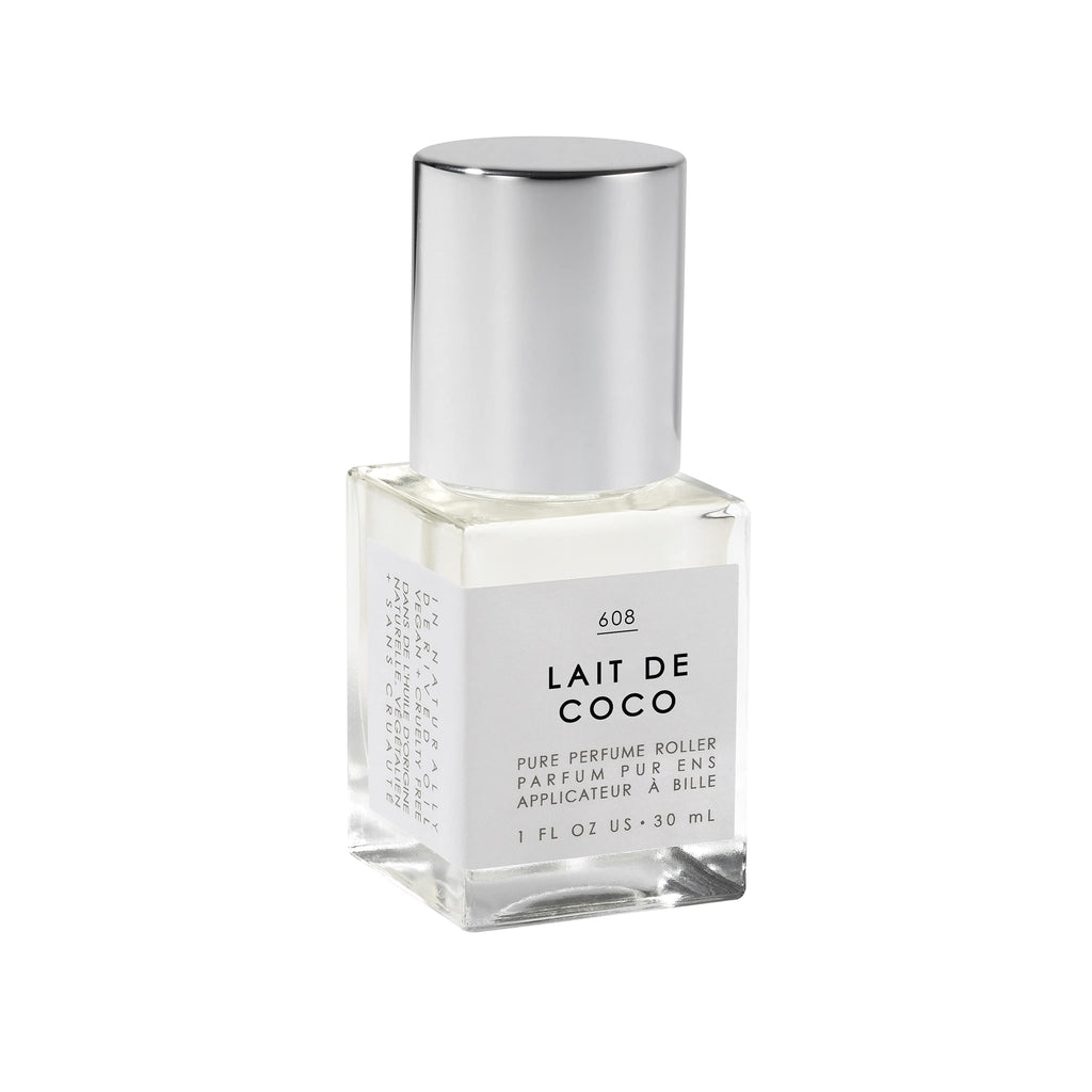 Le Monde Gourmand Coconut Milk Perfume Oil – 1 fl oz (30 ml) Fresh, Creamy Coconut Vanilla Scent