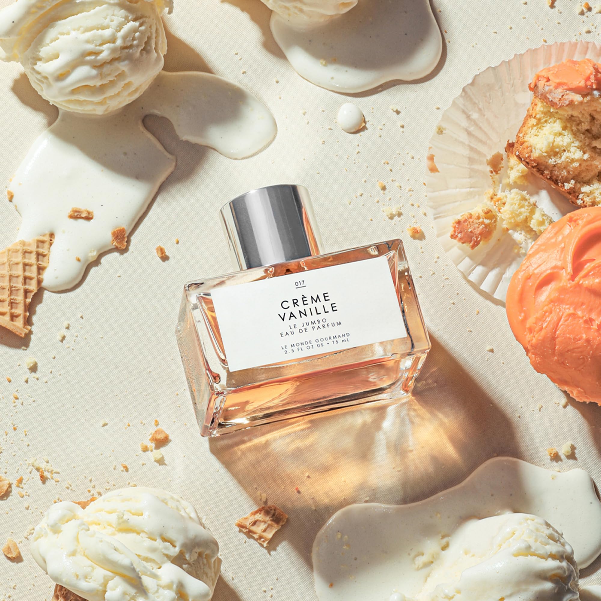 Le Monde Gourmand Le Jumbo Crème Vanille Eau de Parfum – 75 ml, Vanilla, Jasmine & Amber Notes