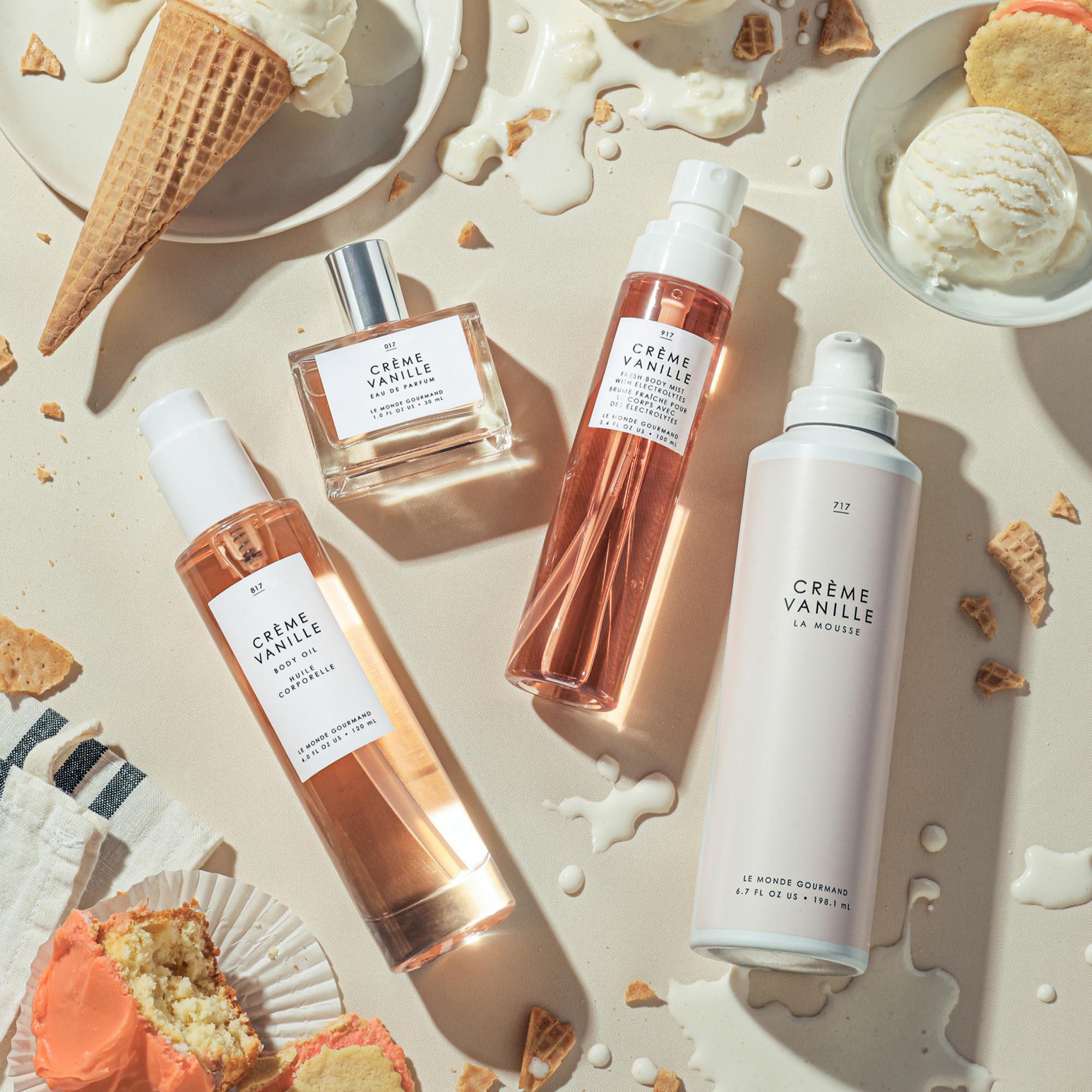 Le Monde Gourmand Le Jumbo Crème Vanille Eau de Parfum – 75 ml, Vanilla, Jasmine & Amber Notes
