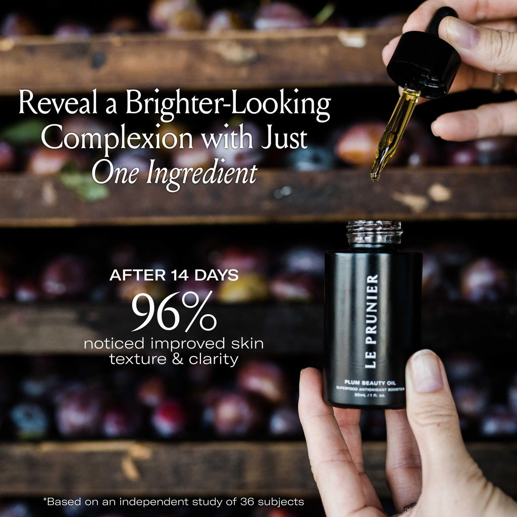 Le Prunier Plum Beauty Oil – Vegan, Non-Comedogenic Multi-Use Facial Oil