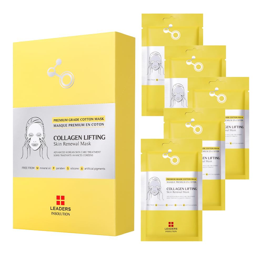Leaders Insolution Collagen Lifting Mask – Marine Collagen for Firmness & Elasticity