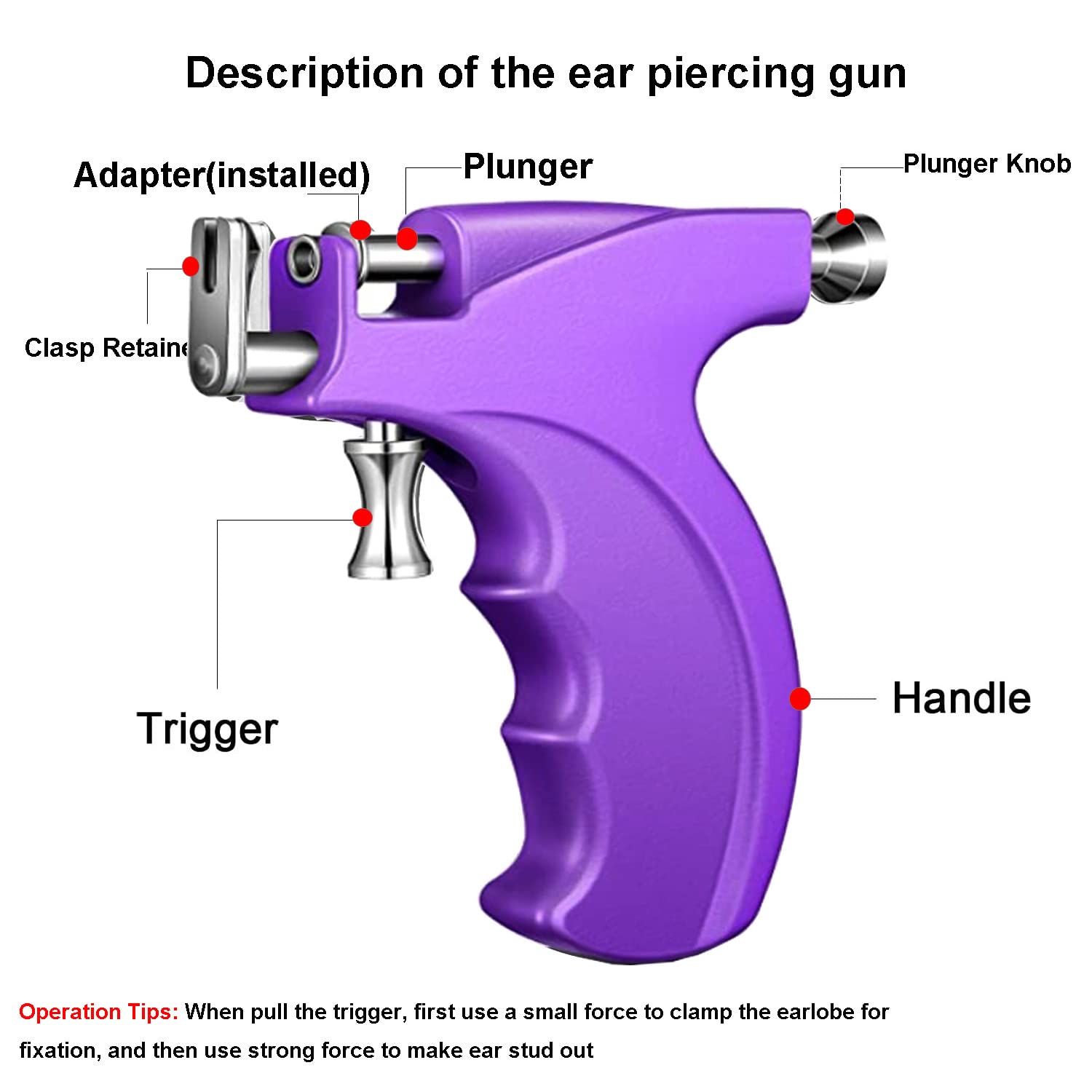 LECIEL Professional Ear Piercing Kit — Reusable, 16 Pairs (Sterling Silver + 18K Gold-Plated)
