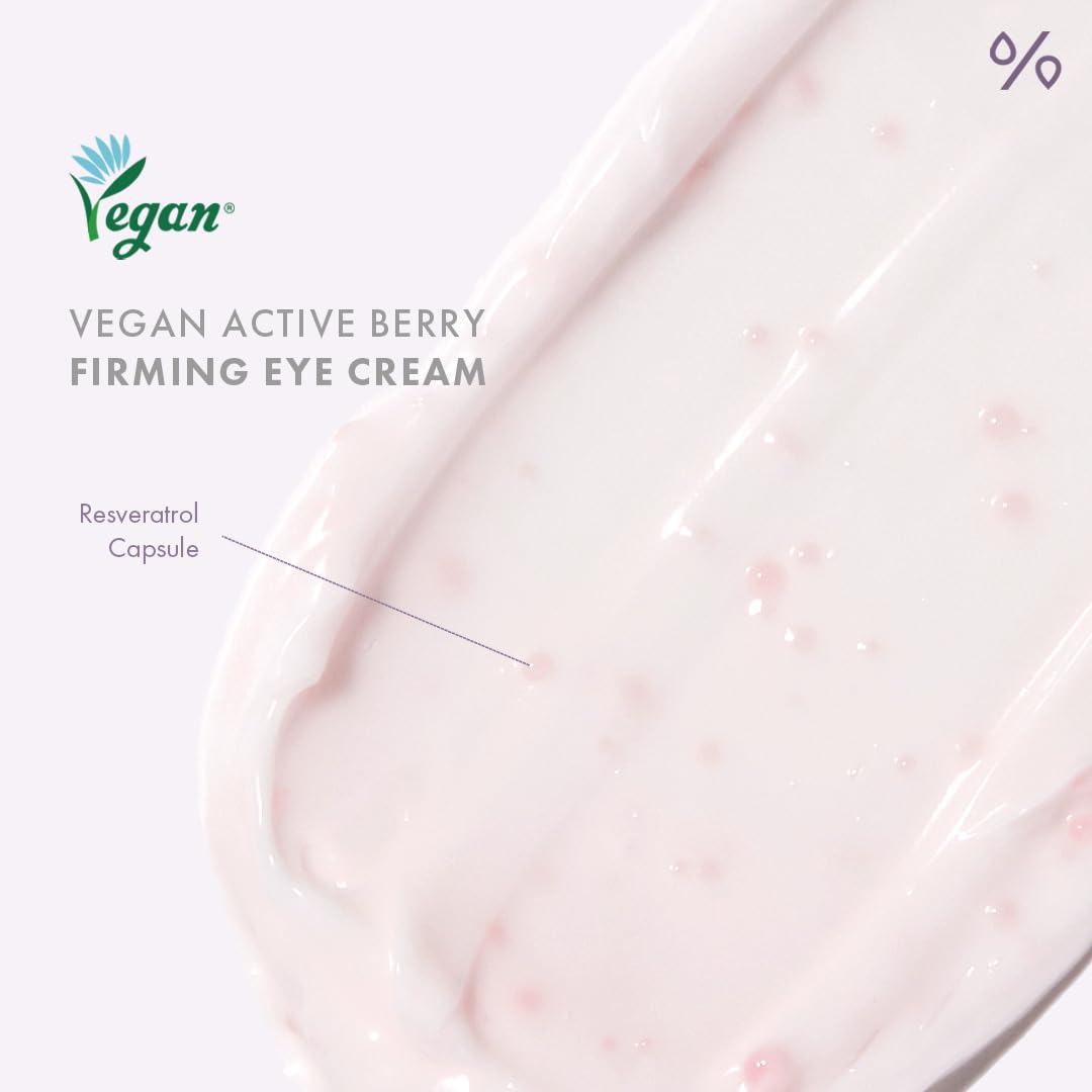 Leegeehaam Dr.Ceuracle Vegan Active Berry Eye Cream with Applicator – Hydrating Resveratrol Eye Treatment